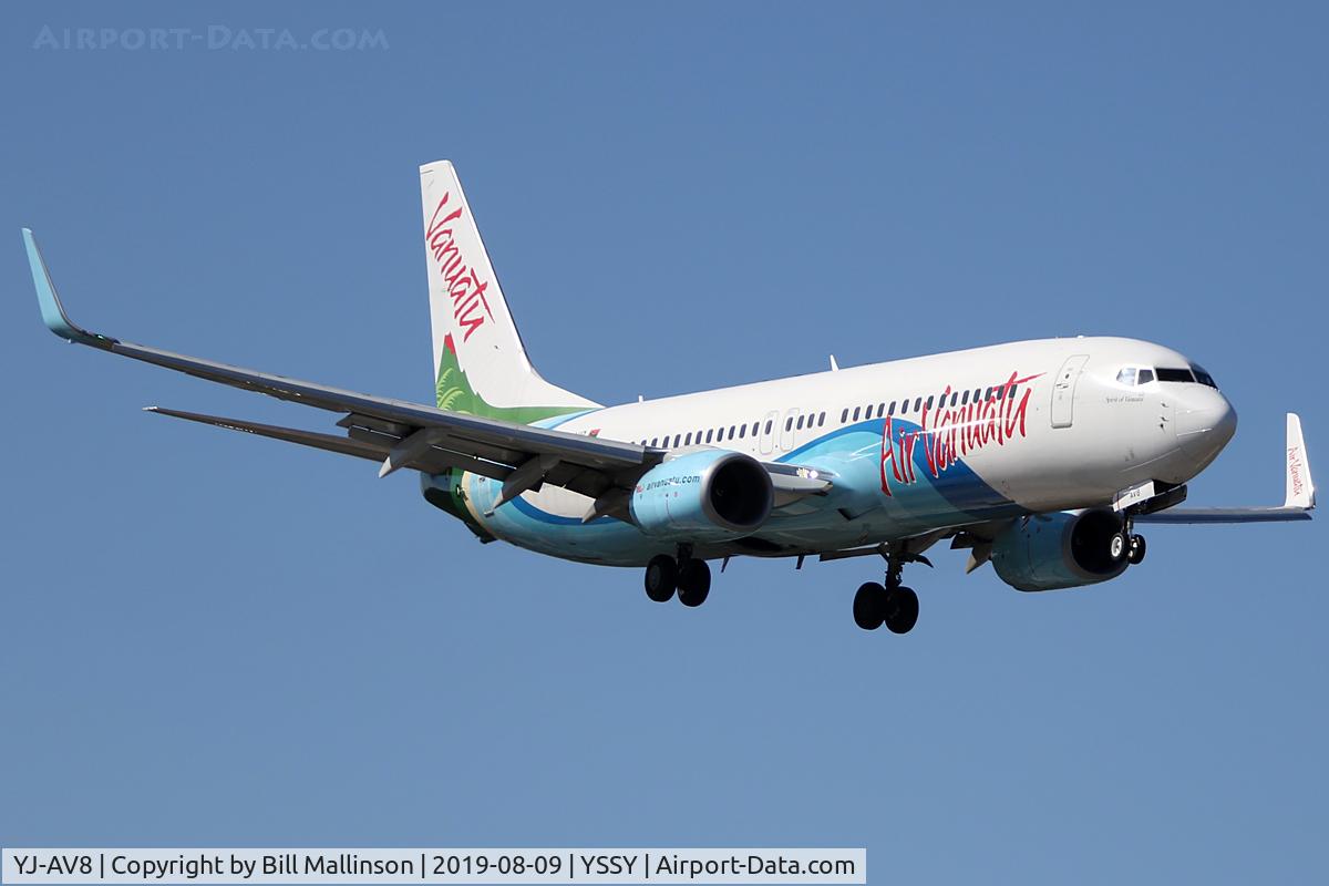 YJ-AV8, 2016 Boeing 737-8SH C/N 42052, NF 10