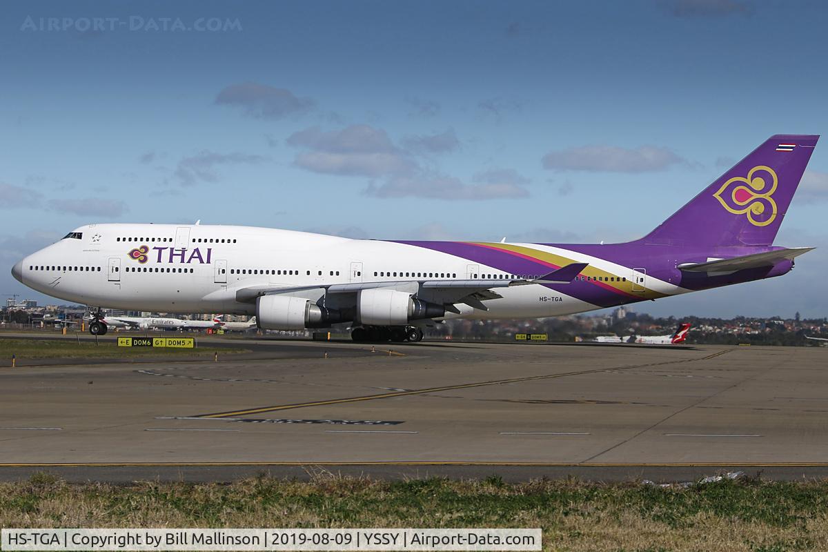 HS-TGA, 2001 Boeing 747-4D7 C/N 32369, TG476