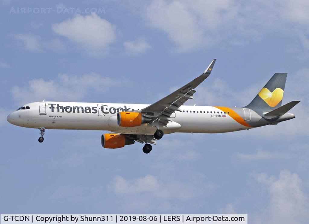 G-TCDN, 2016 Airbus A321-211 C/N 7048, Landing rwy 25