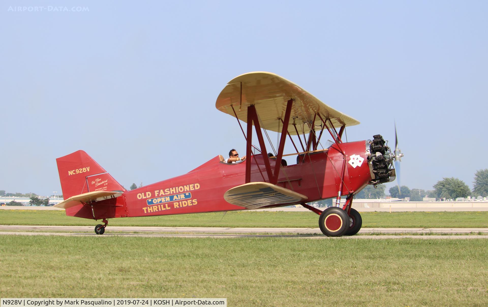 N928V, 1929 New Standard D-25 C/N 154, New Standard D-25