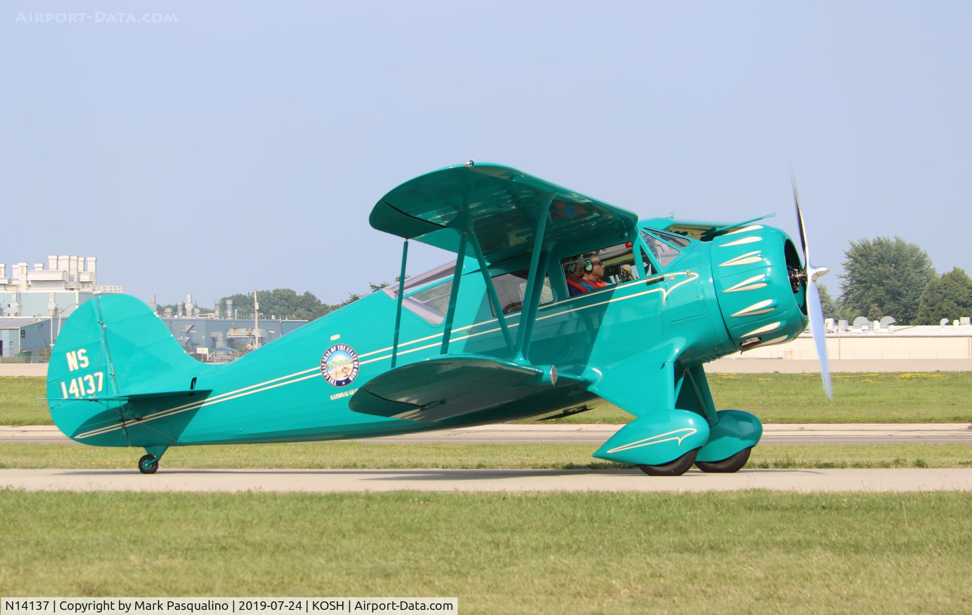 N14137, 1934 Waco YKC C/N 4223, Waco YKC