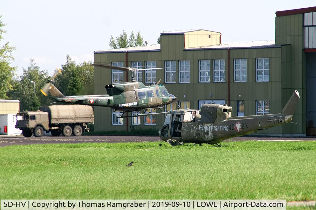 5D-HV, Agusta AB-212 C/N 5618, Austria - Air Force Bell 212