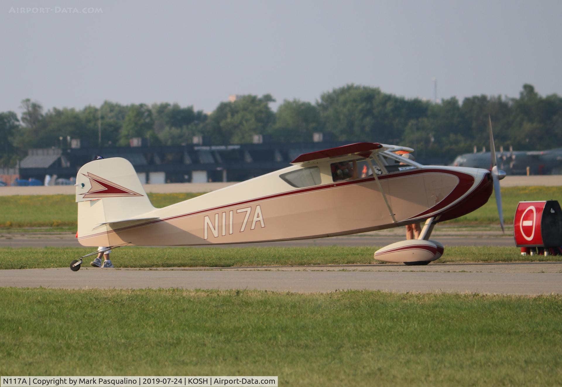 N117A, 1965 Wittman W-8 Tailwind C/N 158, W-8 Tailwind