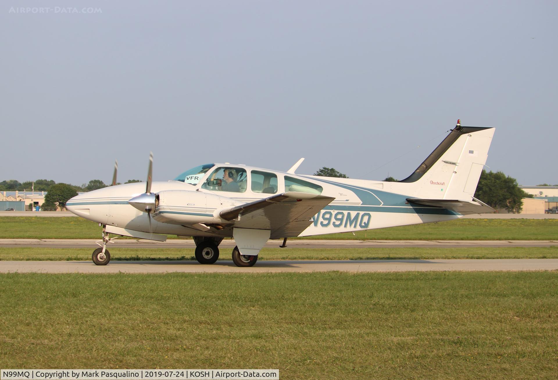 N99MQ, 1968 Beech D55 Baron C/N TE-527, Beech D55