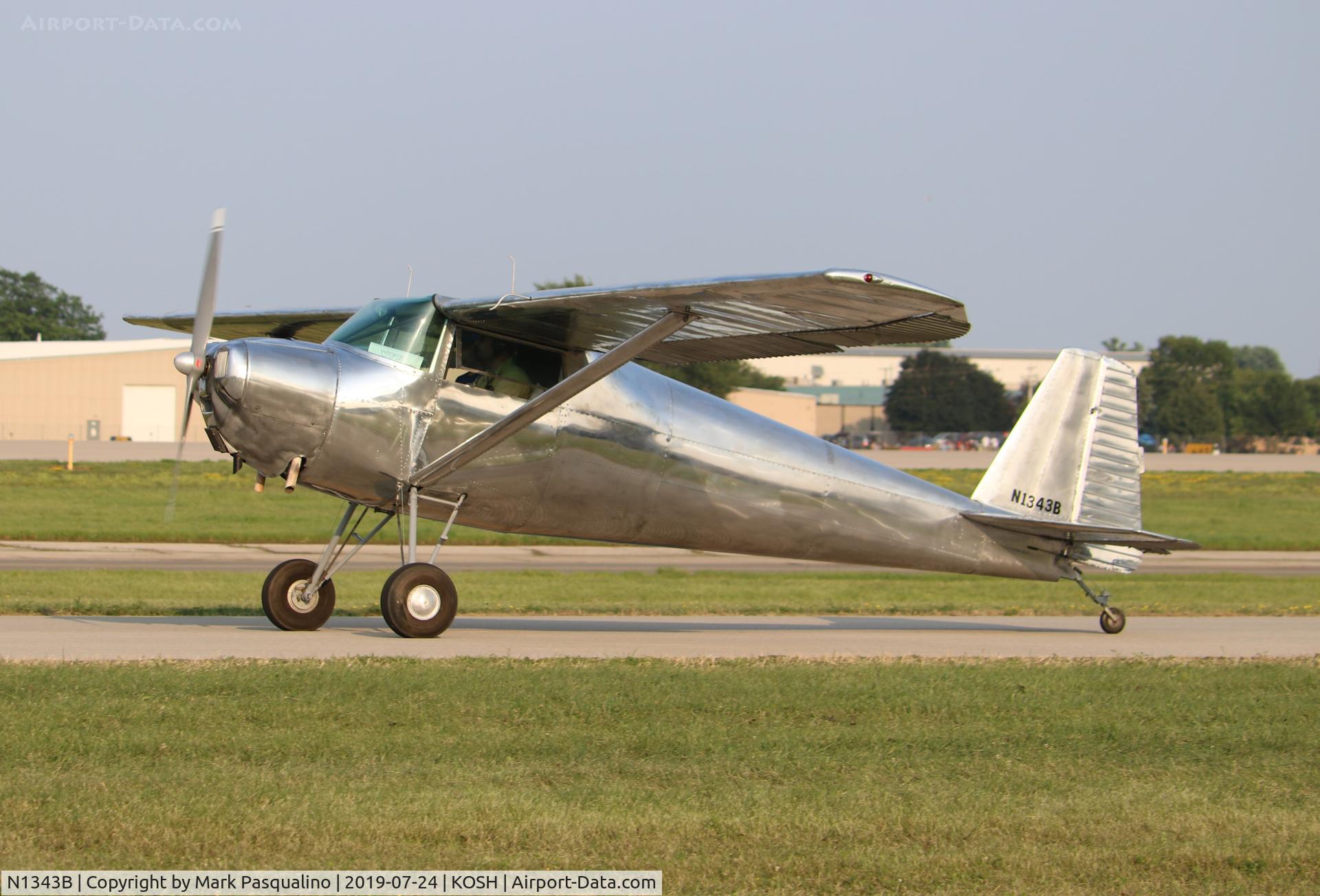 N1343B, 1948 Luscombe 8A C/N 5970, Luscombe 8A