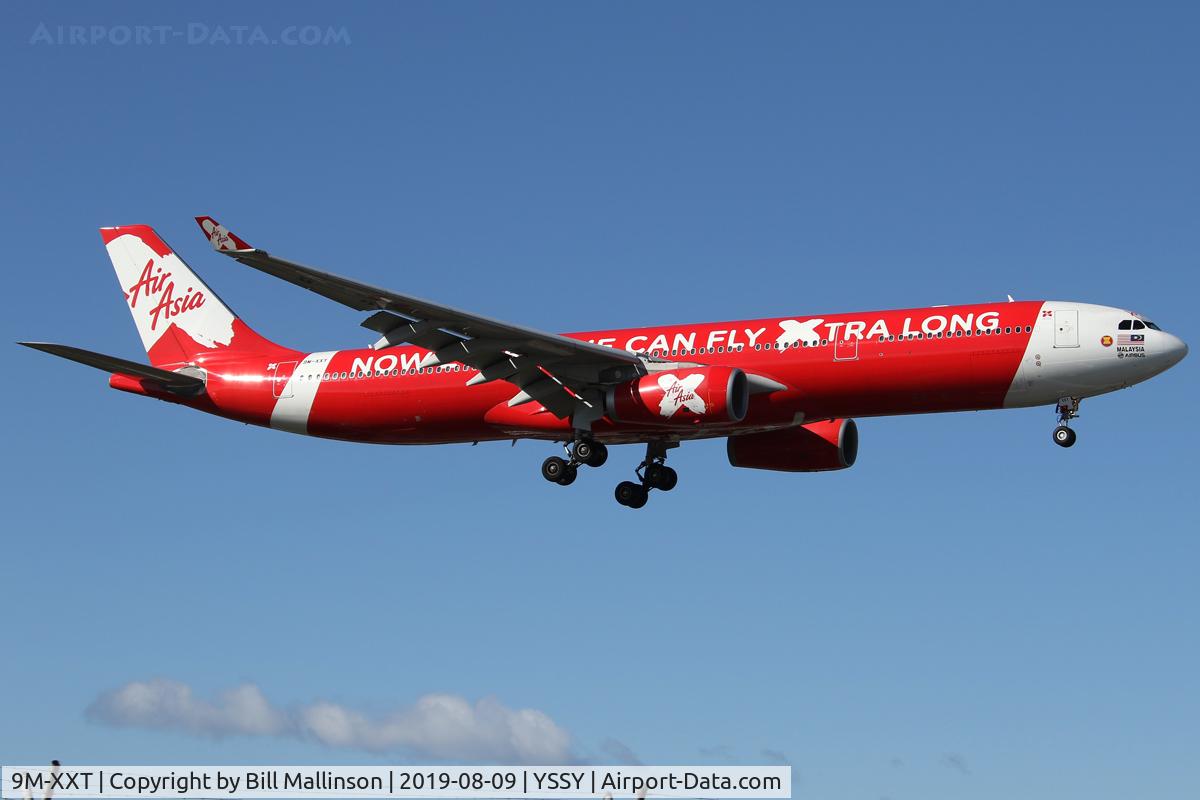 9M-XXT, 2014 Airbus A330-343 C/N 1549, finals to 2-5
