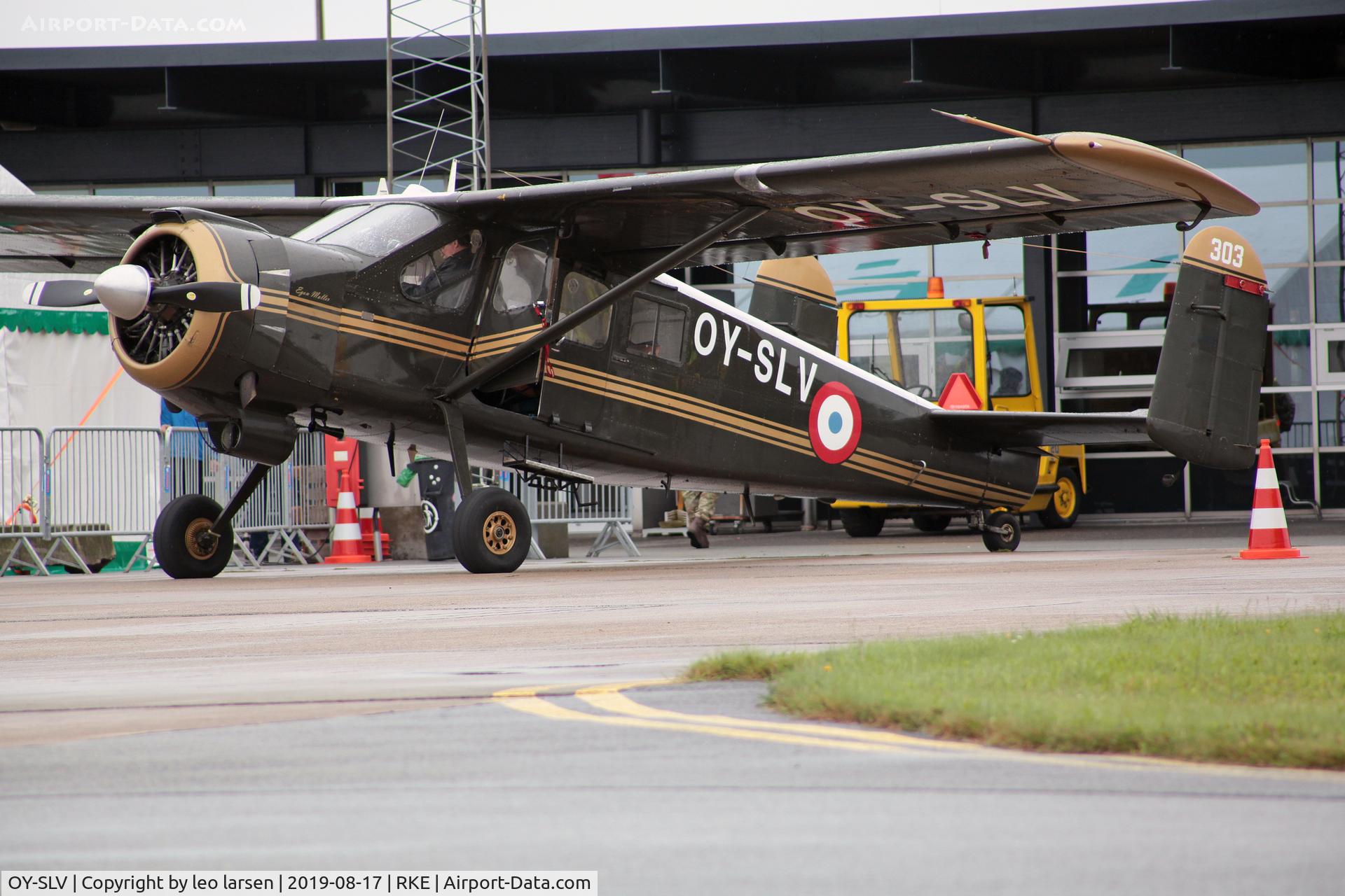 OY-SLV, 1961 Max Holste MH-1521M Broussard C/N 303, Roskilde Air Show 17.8.2019