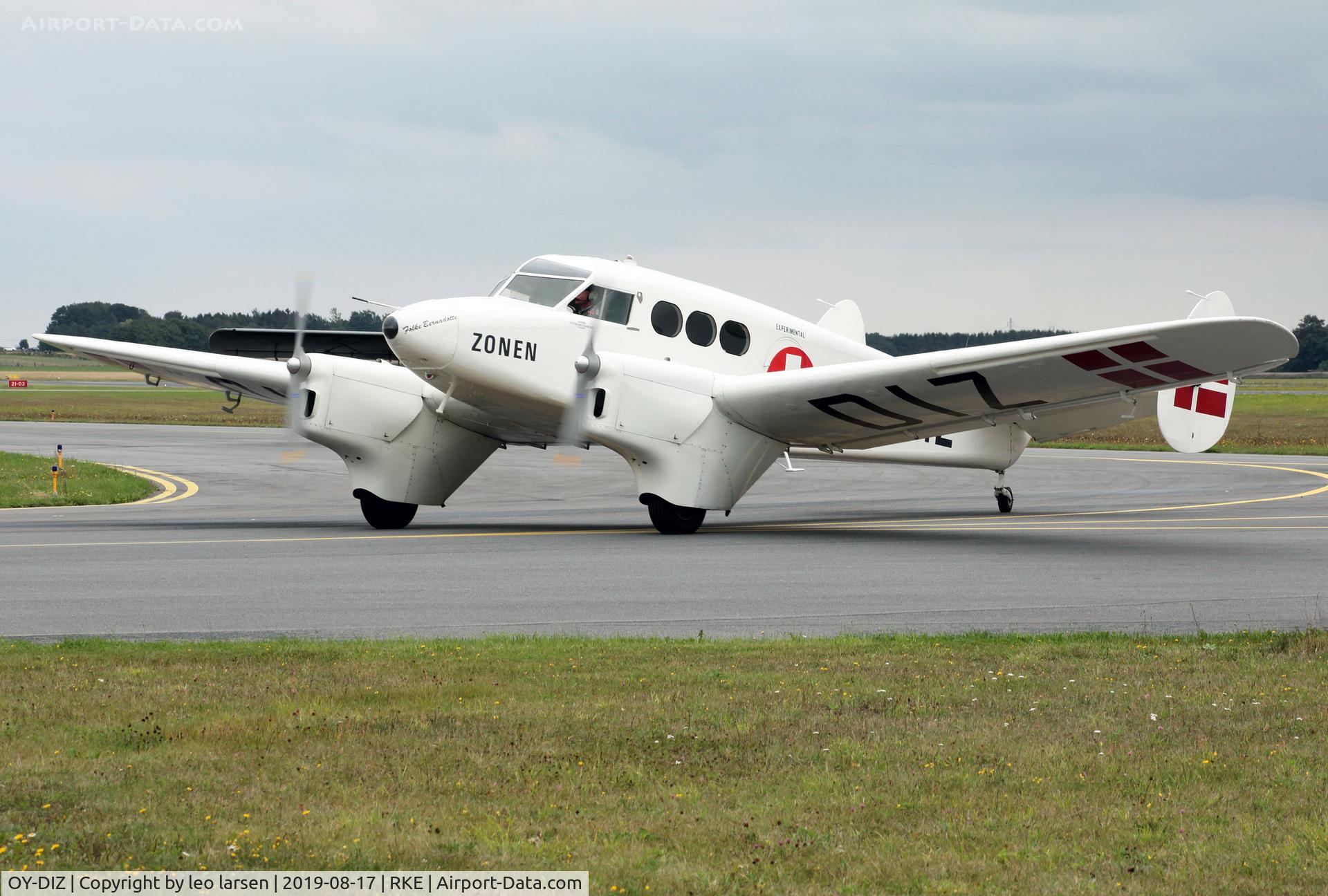 OY-DIZ, 1944 SAI KZ IV C/N 43, Roskilde Air Show 17.8.2019
