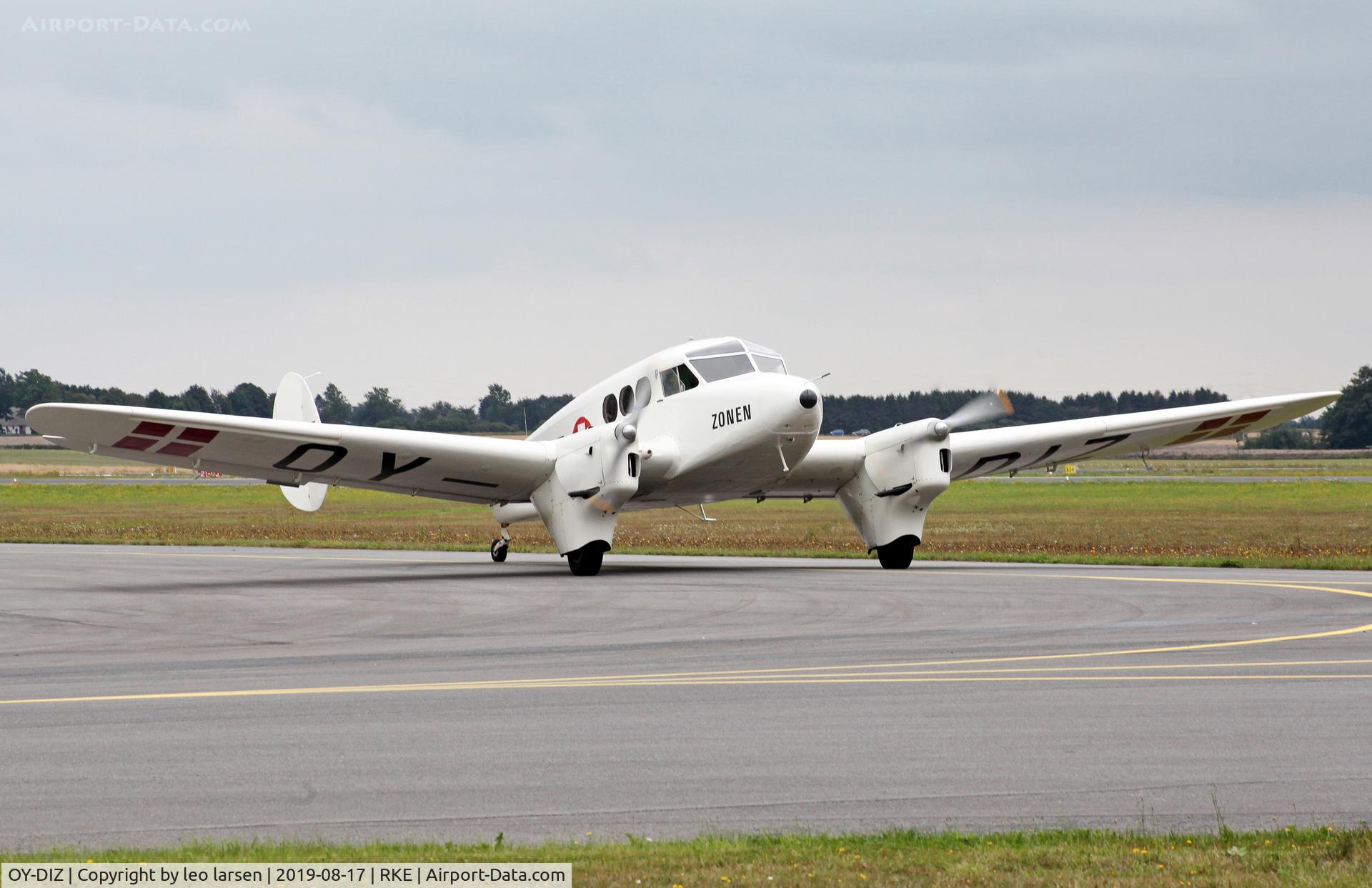 OY-DIZ, 1944 SAI KZ IV C/N 43, Roskilde Air Show 2019