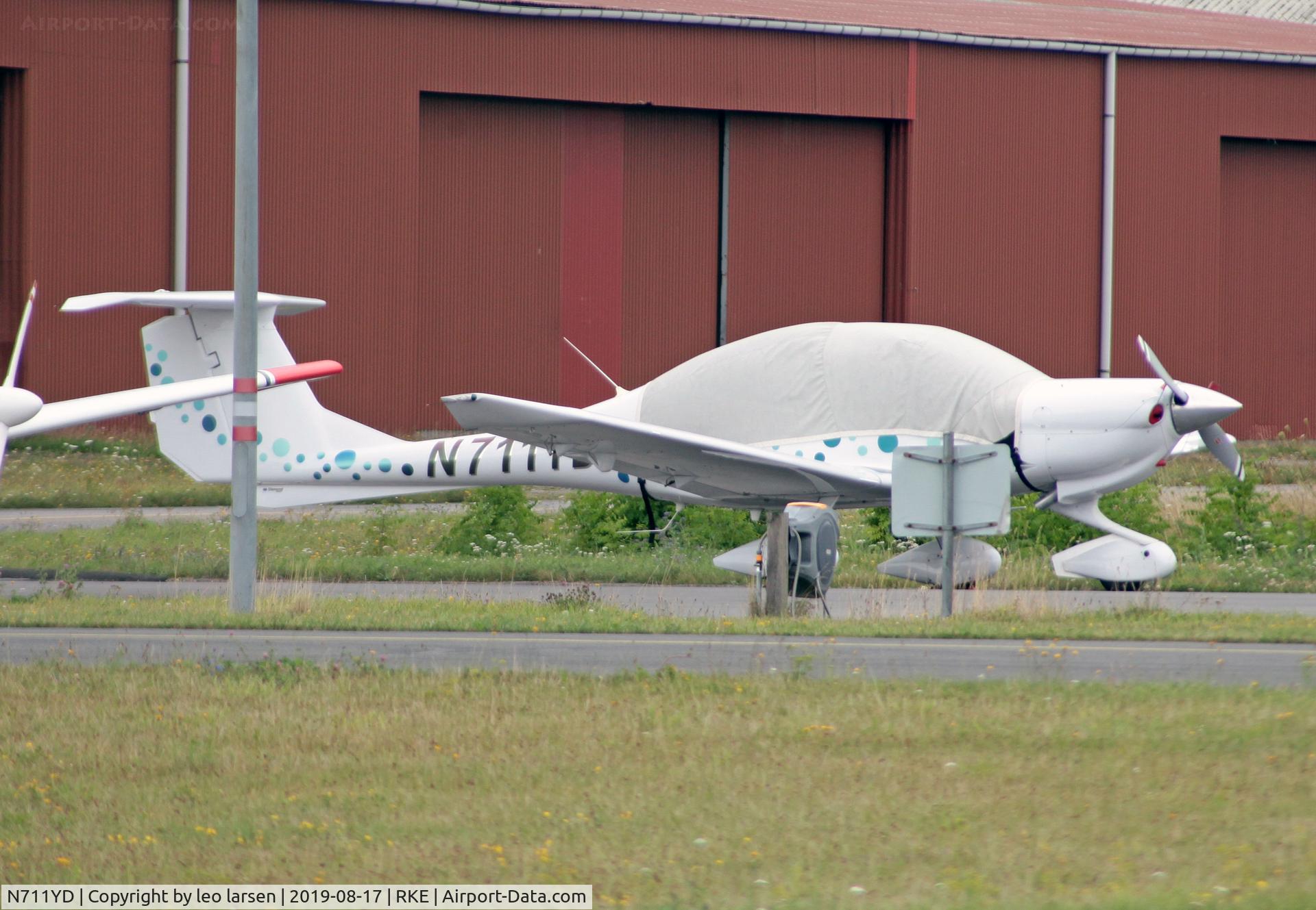 N711YD, 2005 Diamond DA-40 Diamond Star C/N 40.535, Roskilde 17.8.2019