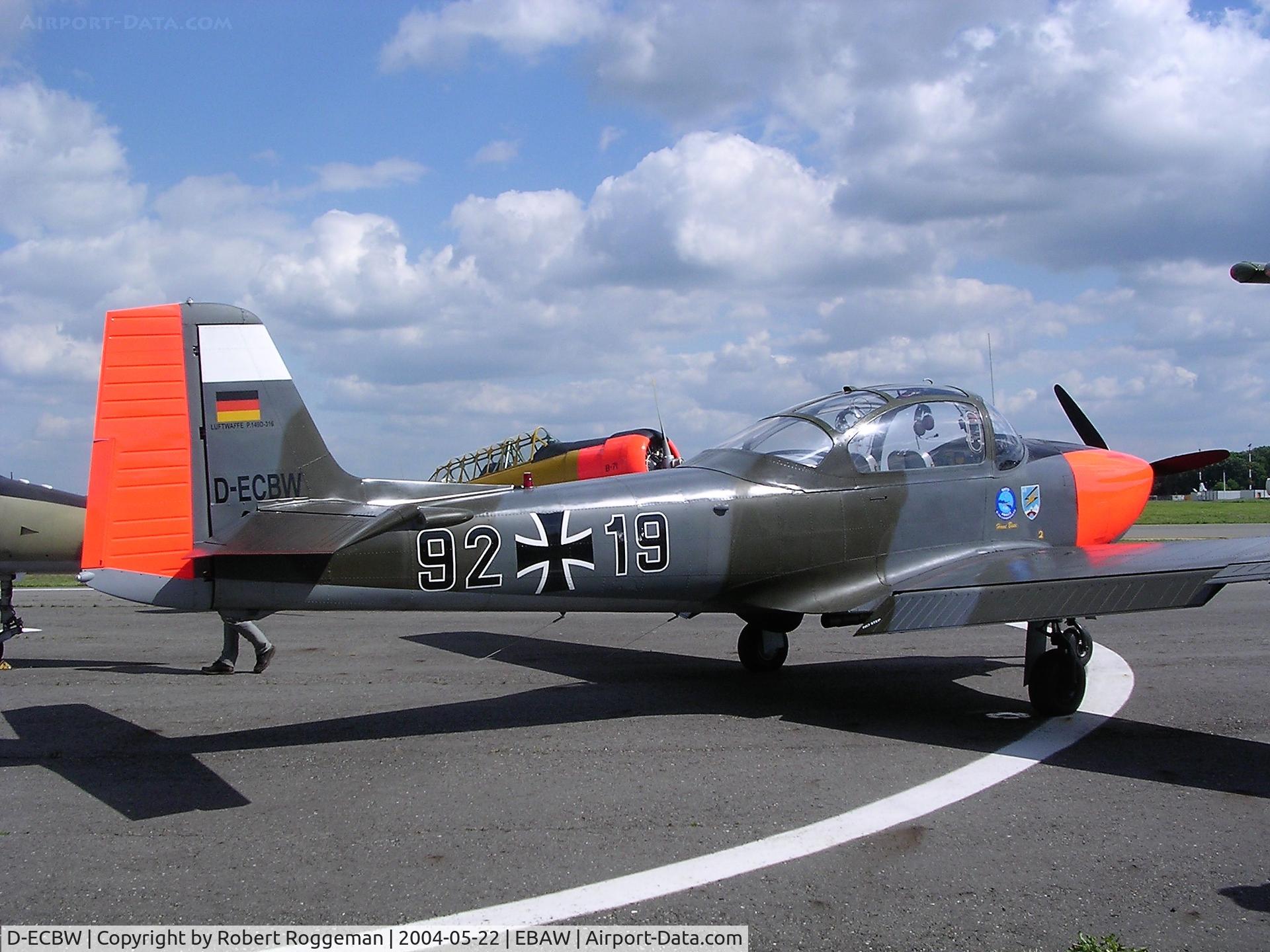D-ECBW, 1958 Focke-Wulf FWP-149D C/N 316, STAMPE FLY IN.92+19 EX WGAF.