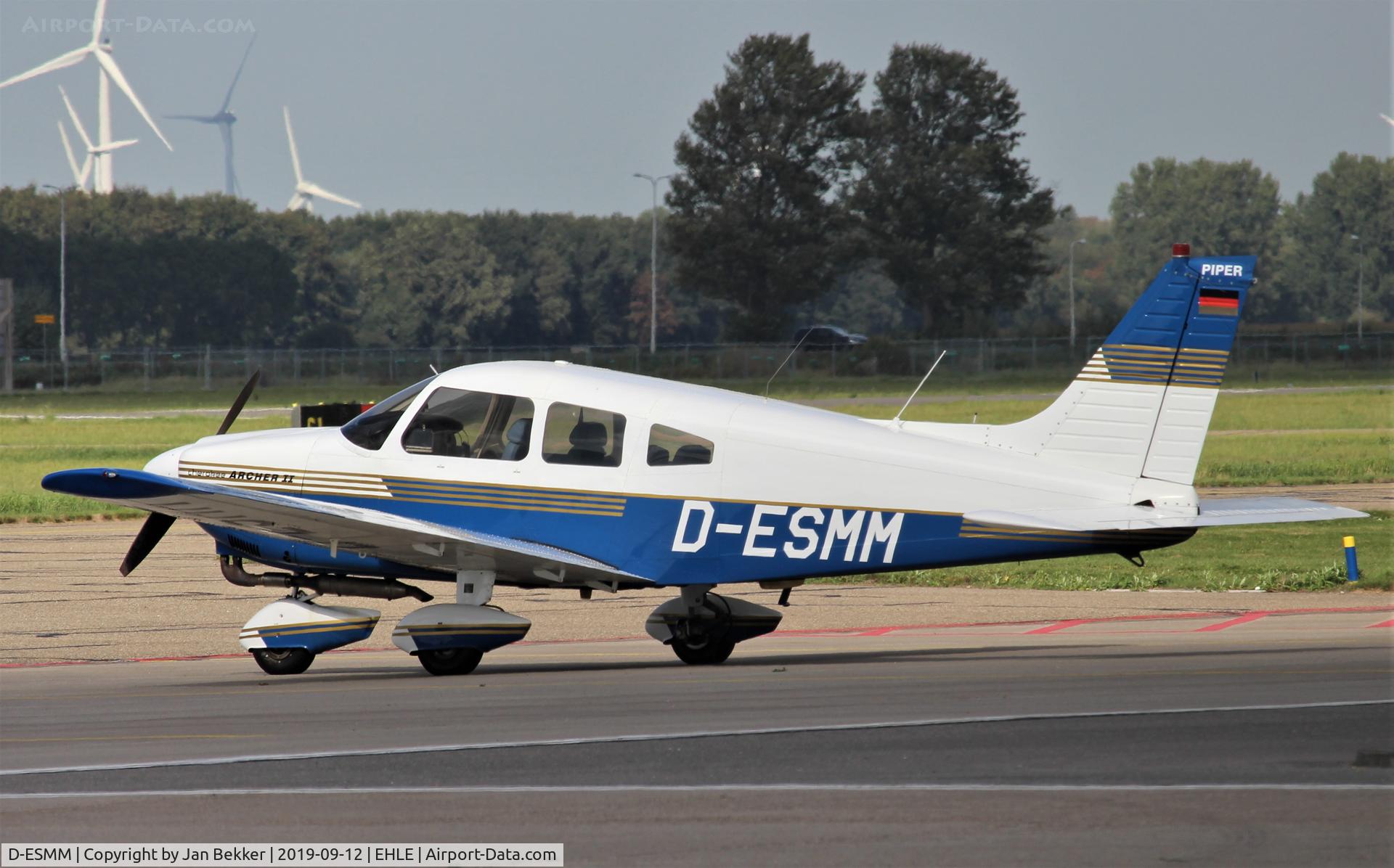 D-ESMM, Piper PA-28-181 Archer II C/N 287790091, Lelystad Airport