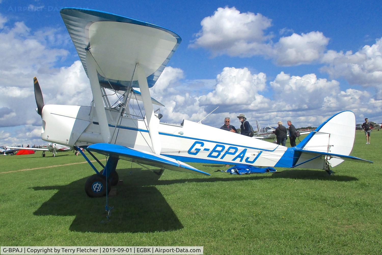 G-BPAJ, 1940 De Havilland DH-82A Tiger Moth II C/N 83472, At Sywell