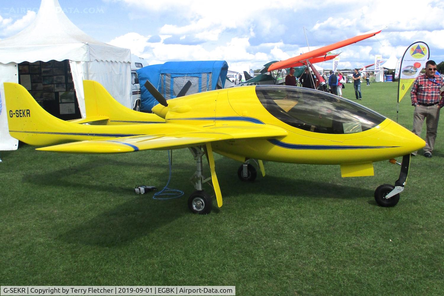 G-SEKR, 2019 Shaw ISA 180 Seeker C/N LAA 408-15535, At Sywell