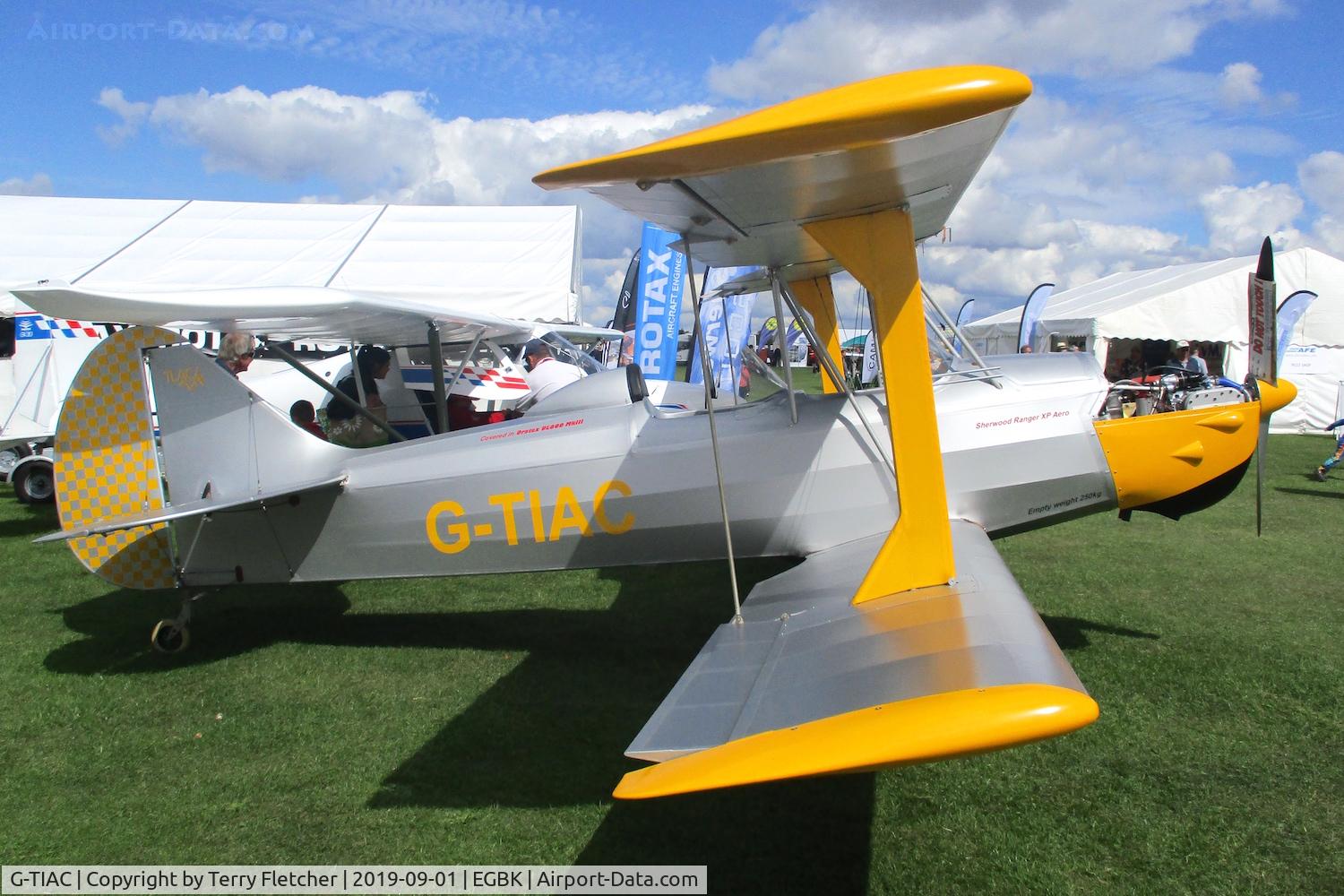 G-TIAC, 2011 TLAC Sherwood Ranger XP C/N LAA 237A-14949, At Sywell