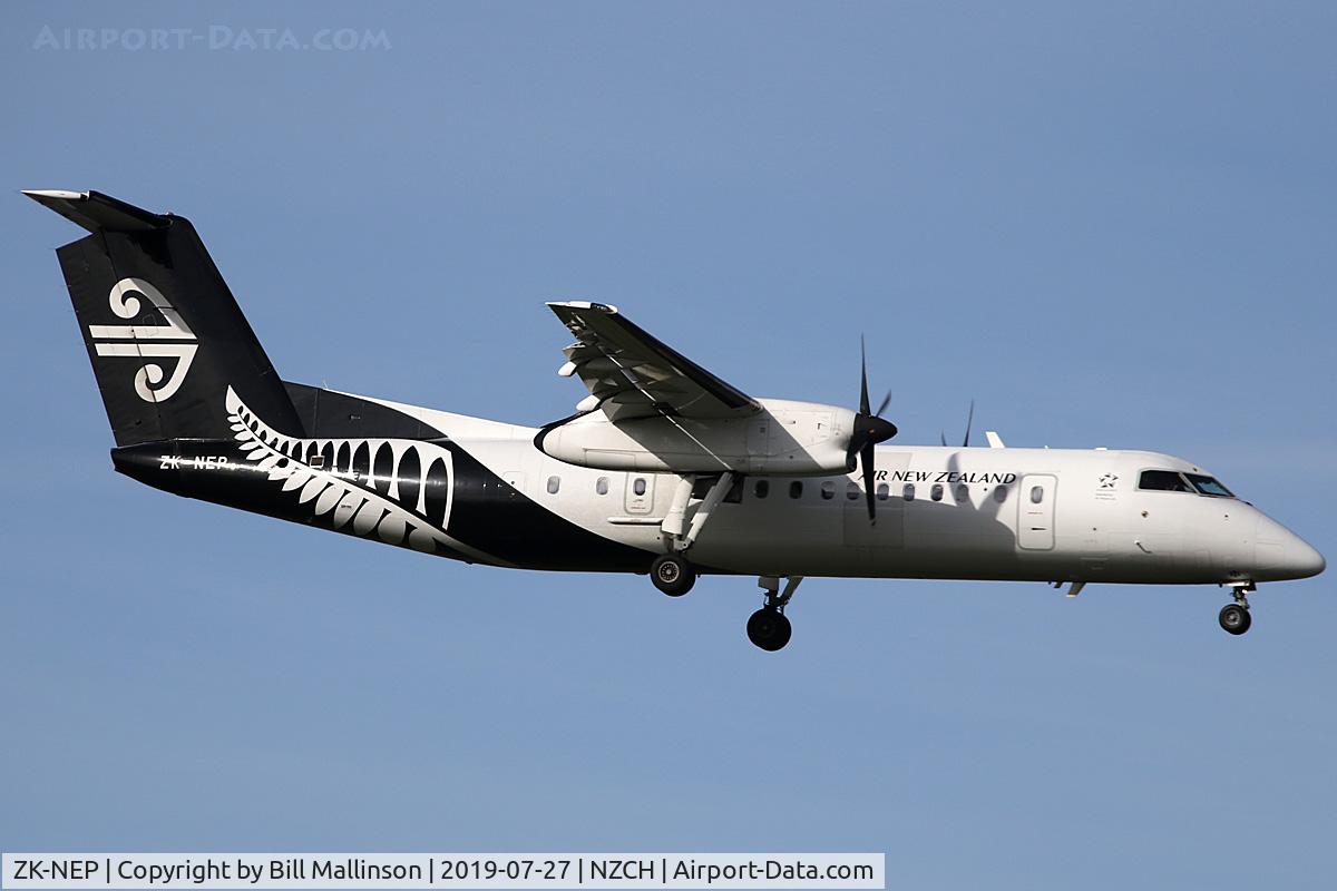 ZK-NEP, 2006 De Havilland Canada DHC-8-311Q Dash 8 C/N 634, finals to 2-0