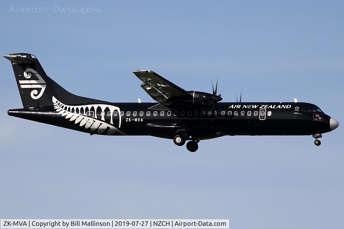 ZK-MVA, 2012 ATR 72-600 (72-212A) C/N 1051, finals to 2-0