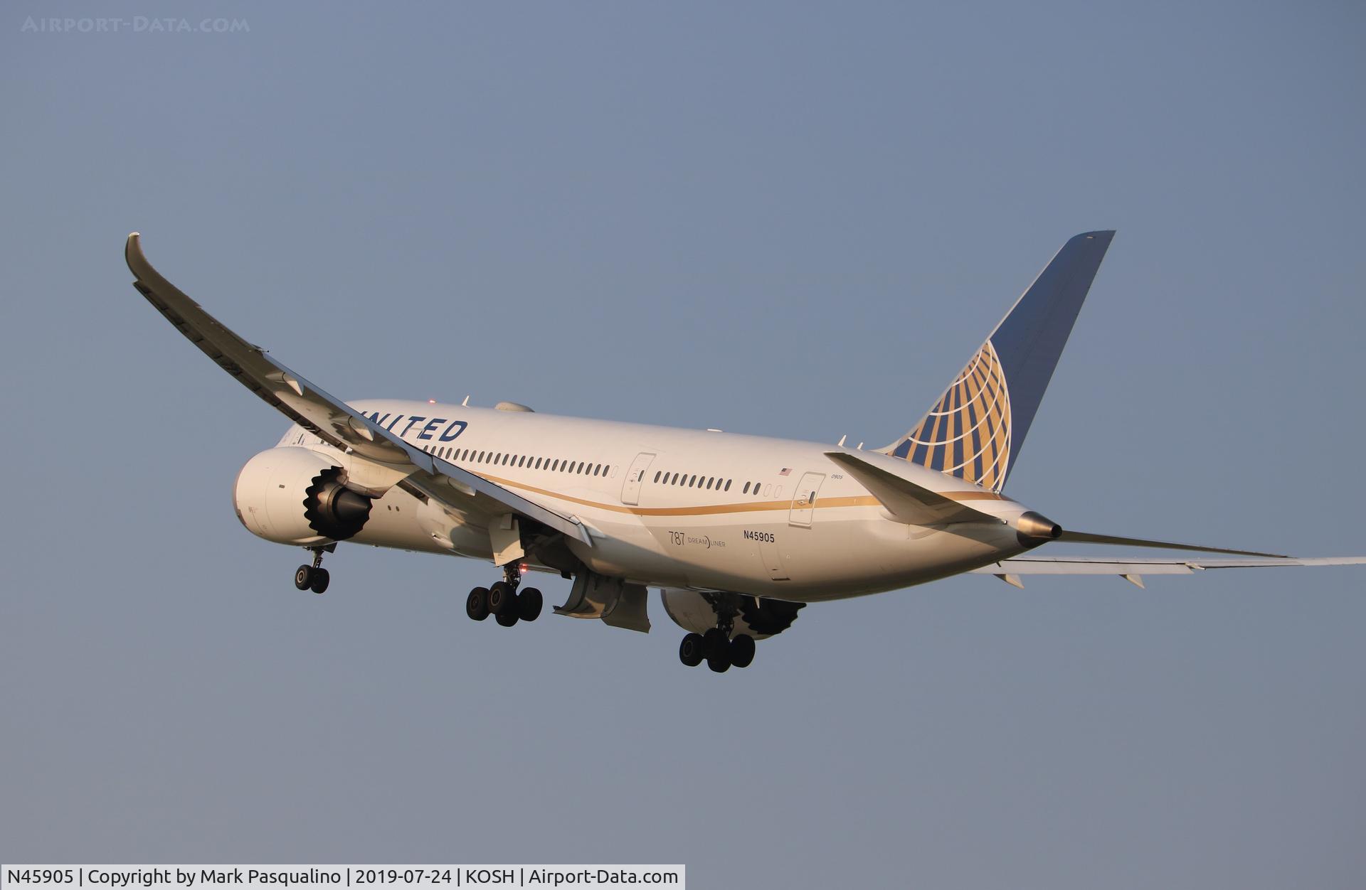 N45905, 2012 Boeing 787-8 Dreamliner Dreamliner C/N 34825, Boeing 787-8