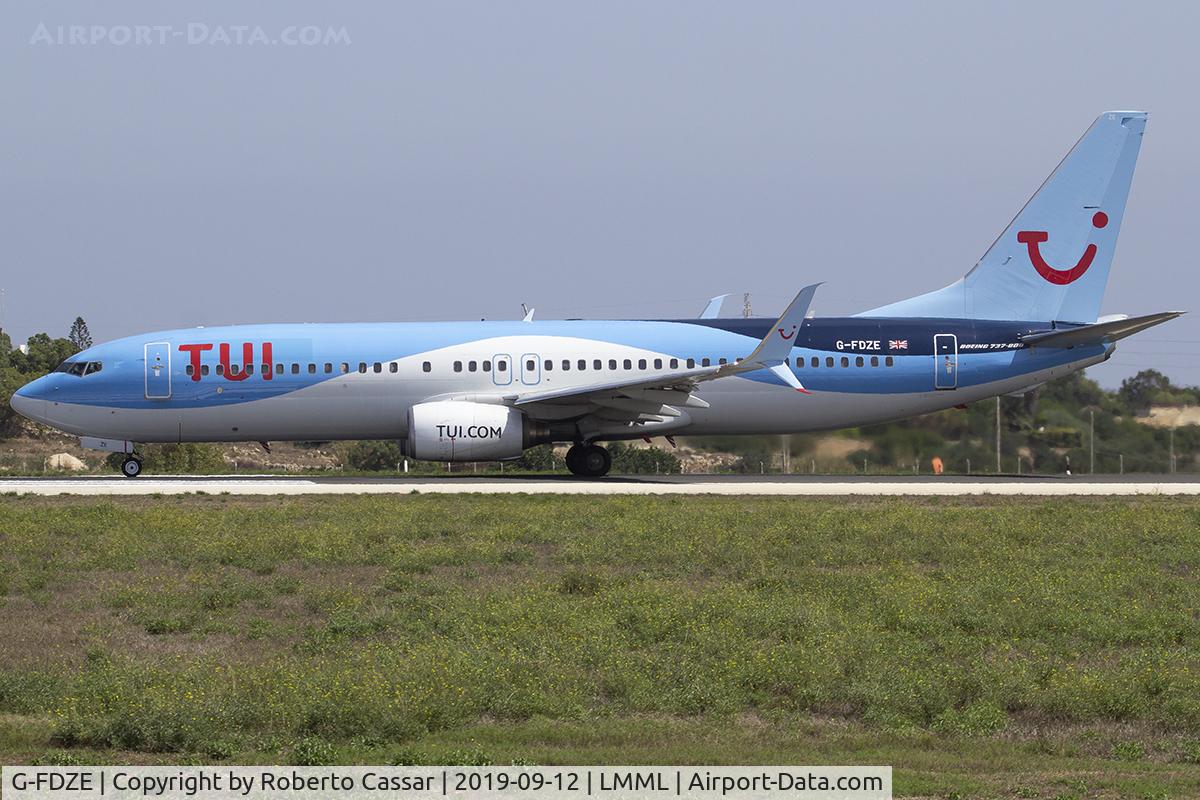 G-FDZE, 2008 Boeing 737-8K5 C/N 35137, Runway 31