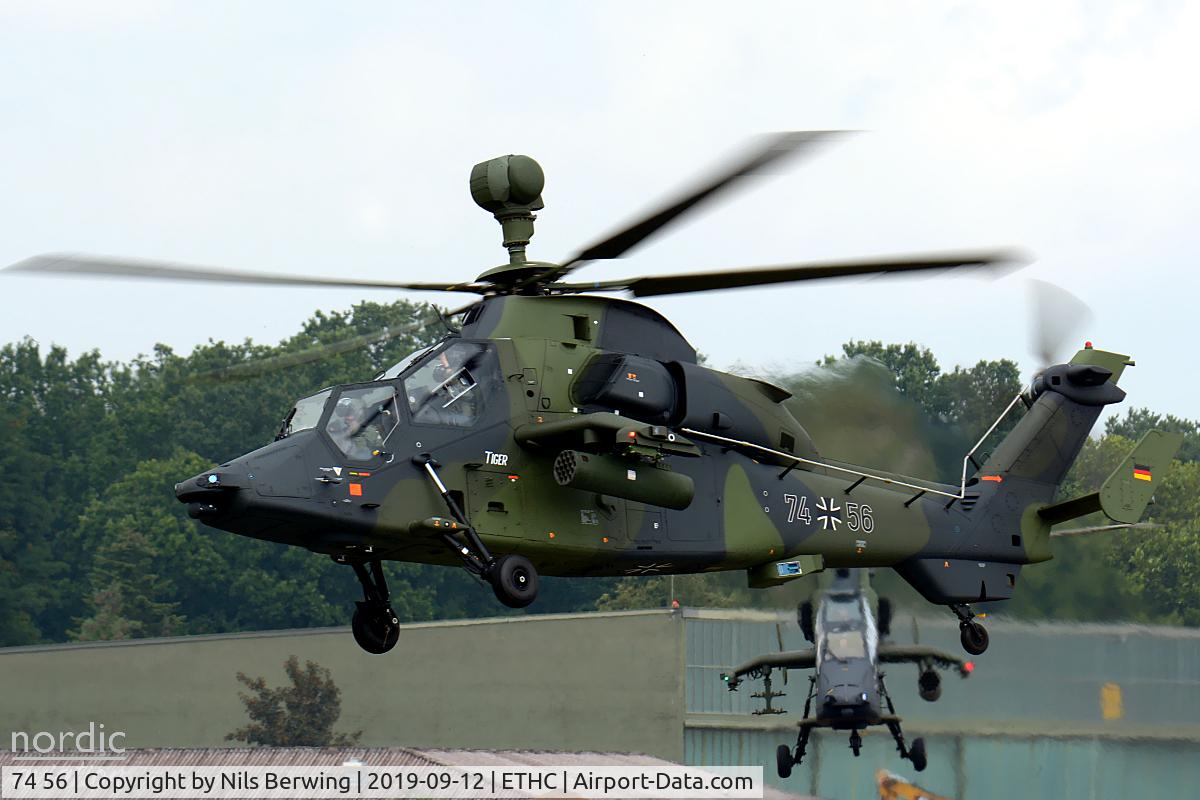 74 56, Eurocopter EC-665 Tiger UHT C/N 1056/UHT56, 74 56 at ETHC