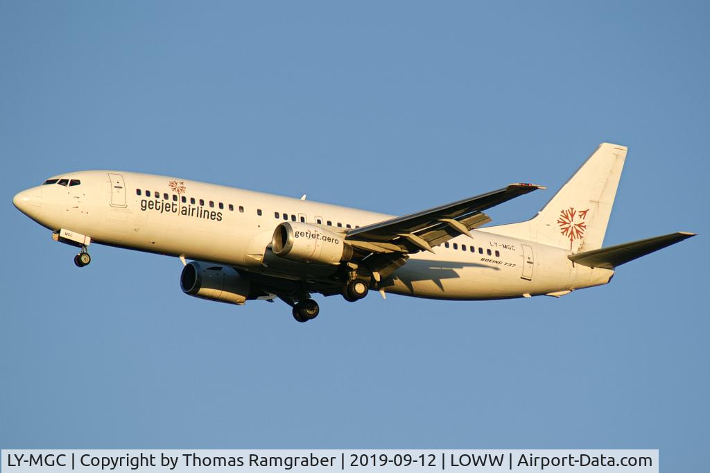 LY-MGC, 1991 Boeing 737-4Y0 C/N 24904, GetJet Airlines Boeing 737-400