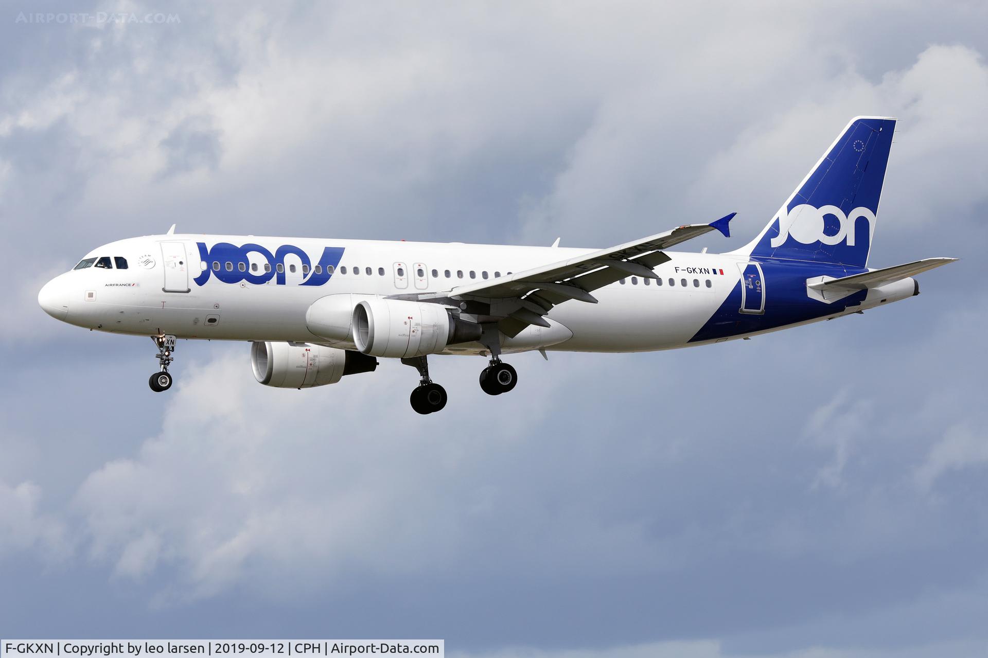 F-GKXN, 2006 Airbus A320-214 C/N 3008, Copenhagen 12.9.2019