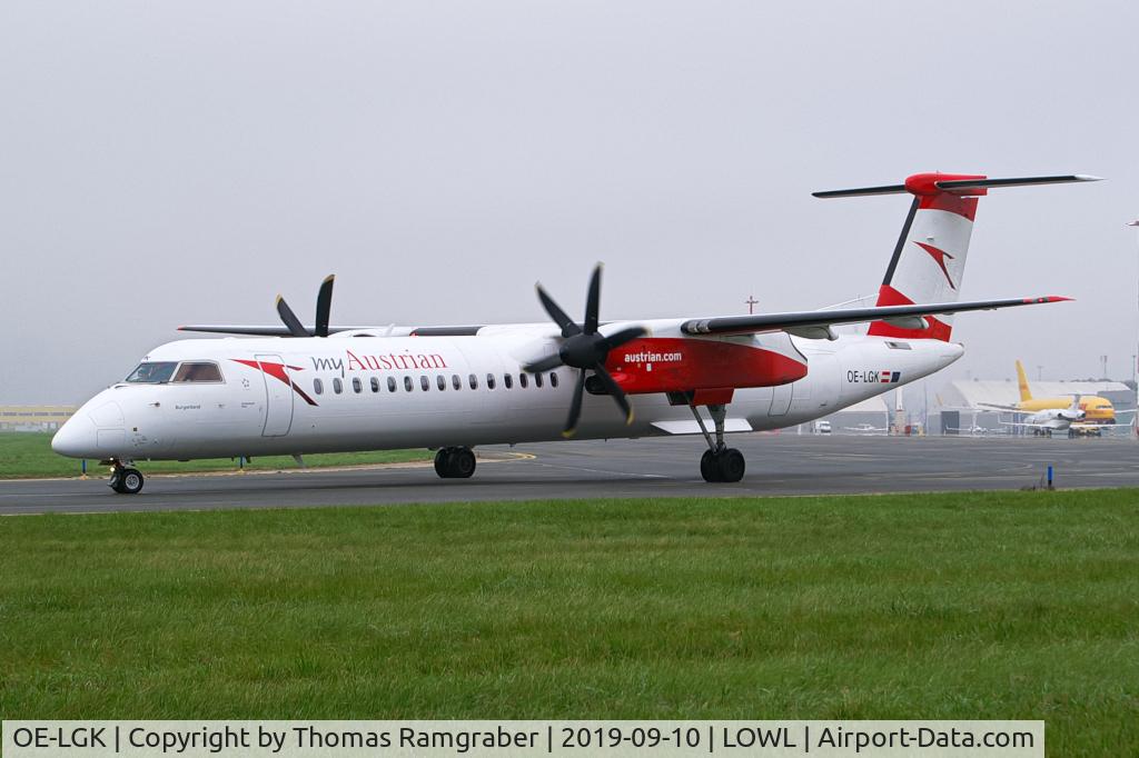 OE-LGK, 2009 De Havilland Canada DHC-8-402Q Dash 8 C/N 4280, Austrian Airlines De Havilland Canada Dash 8-400