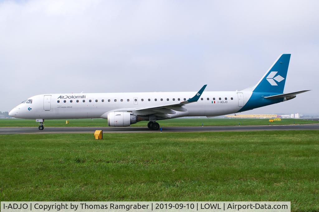 I-ADJO, 2009 Embraer 195LR (ERJ-190-200LR) C/N 19000280, Air Dolomiti Embraer 195