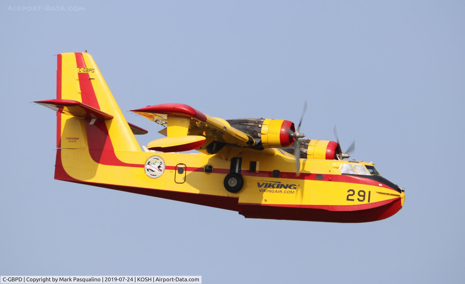 C-GBPD, 1985 Canadair CL-215-V (CL-215-1A10) C/N 1084, Canadair CL-215-V
