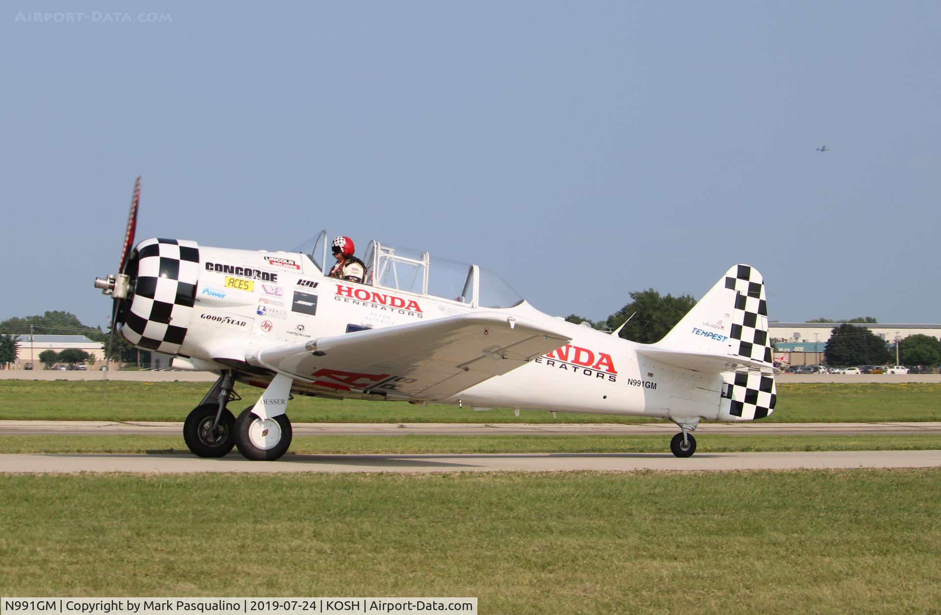 N991GM, 1941 North American AT-6C Texan C/N 88-17575, North American AT-6C