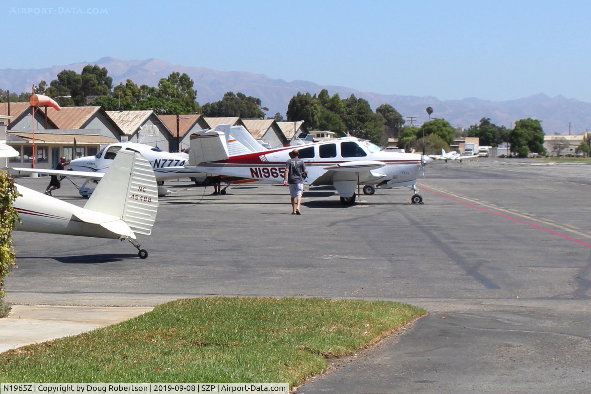 N1965Z, 1965 Beech S35 Bonanza C/N D-7805, 1965 Beech S35 BONANZA, Continental IO-520-B 285 Hp