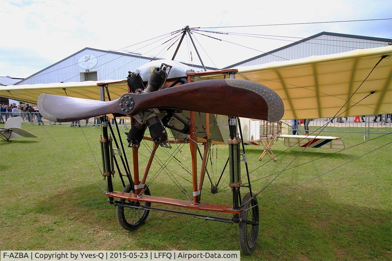 F-AZBA, Bleriot XI Replica C/N 1, Bleriot XI Replica, Static display, La Ferté-Alais Airfield (LFFQ) Air show 2015