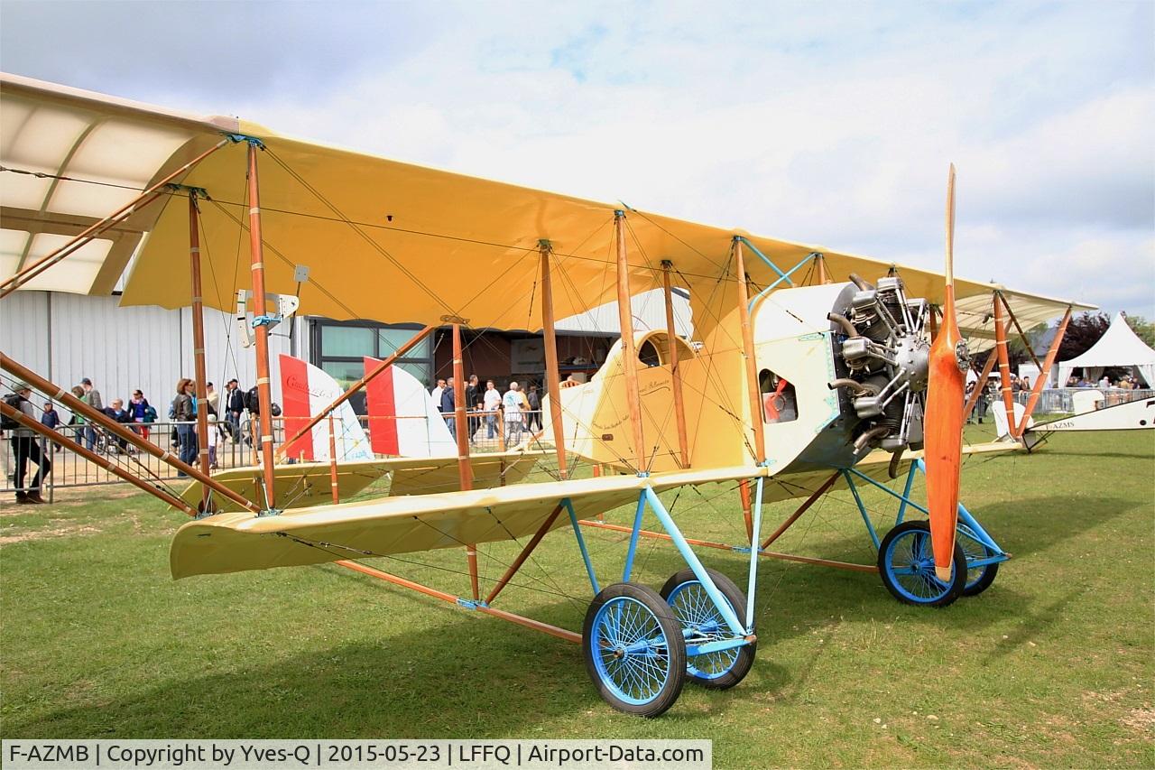 F-AZMB, Caudron G.3 C/N SA-33, Caudron G.3, Static display, La Ferté-Alais airfield (LFFQ) Airshow 2015