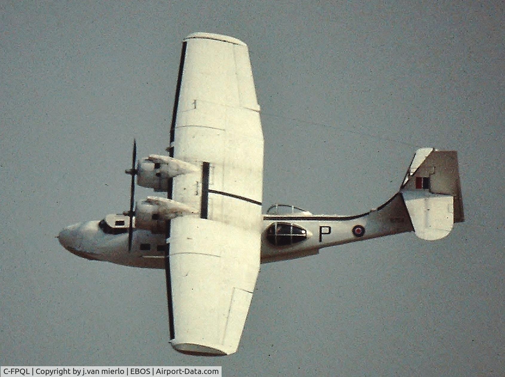 C-FPQL, 1940 Consolidated Vultee PBY-5A C/N CV-417, Ostend air show