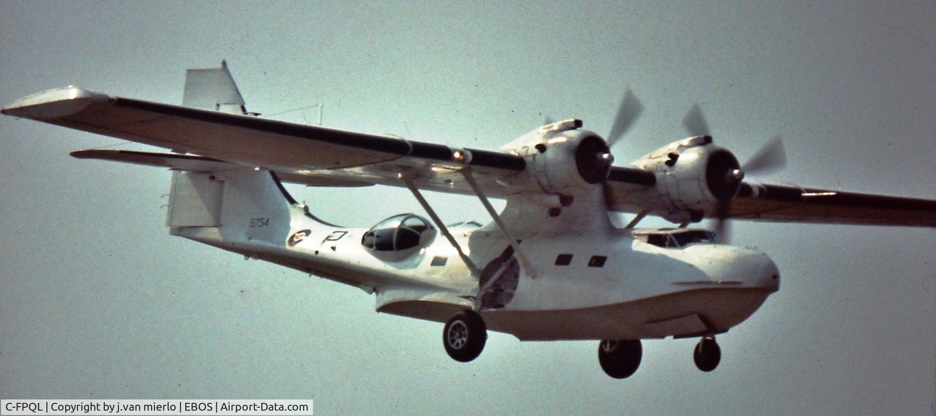 C-FPQL, 1940 Consolidated Vultee PBY-5A C/N CV-417, Ostend air show