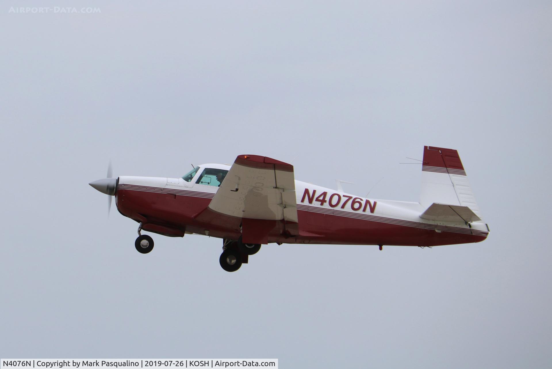 N4076N, 1968 Mooney M20F Executive C/N 680172, Mooney M20F