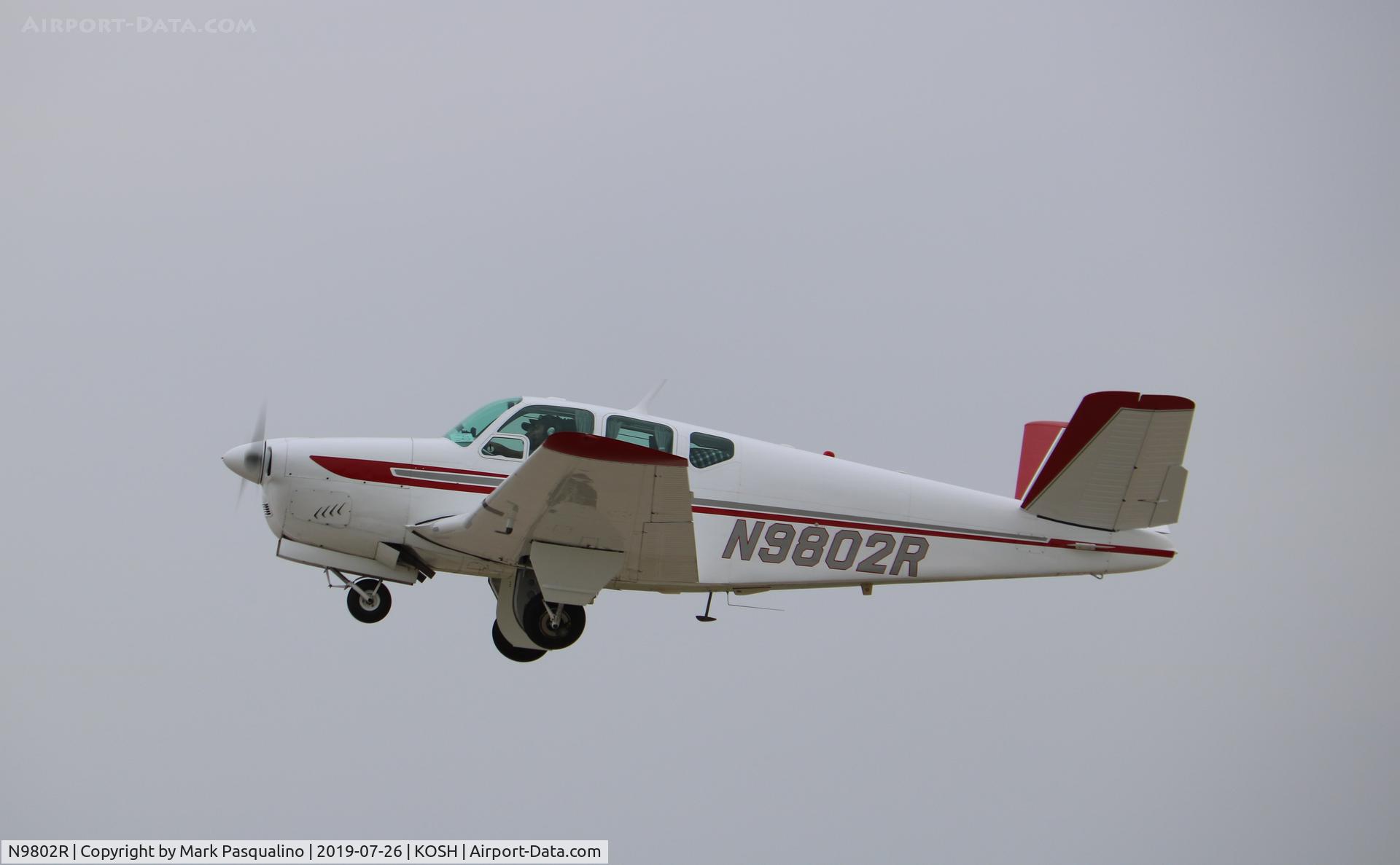 N9802R, 1960 Beech M35 Bonanza C/N D-6314, Beech M35