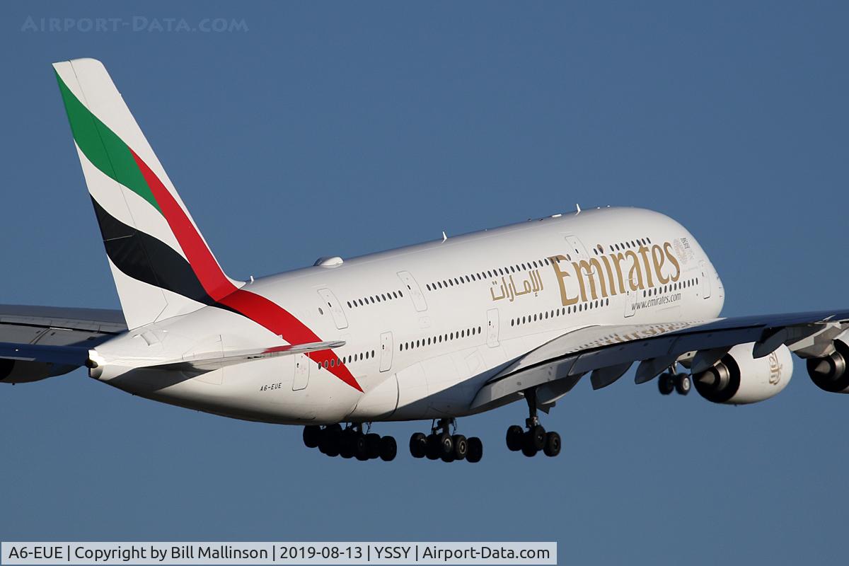 A6-EUE, 2016 Airbus A380-861 C/N 217, EK412 to NZCH