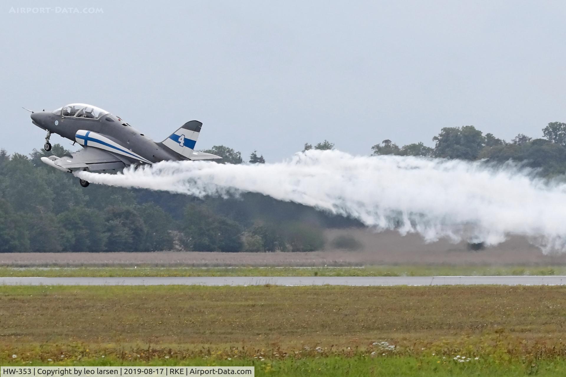 HW-353, British Aerospace Hawk Mk.51A C/N 312405, Roskilde Air Show 17.8.2019
