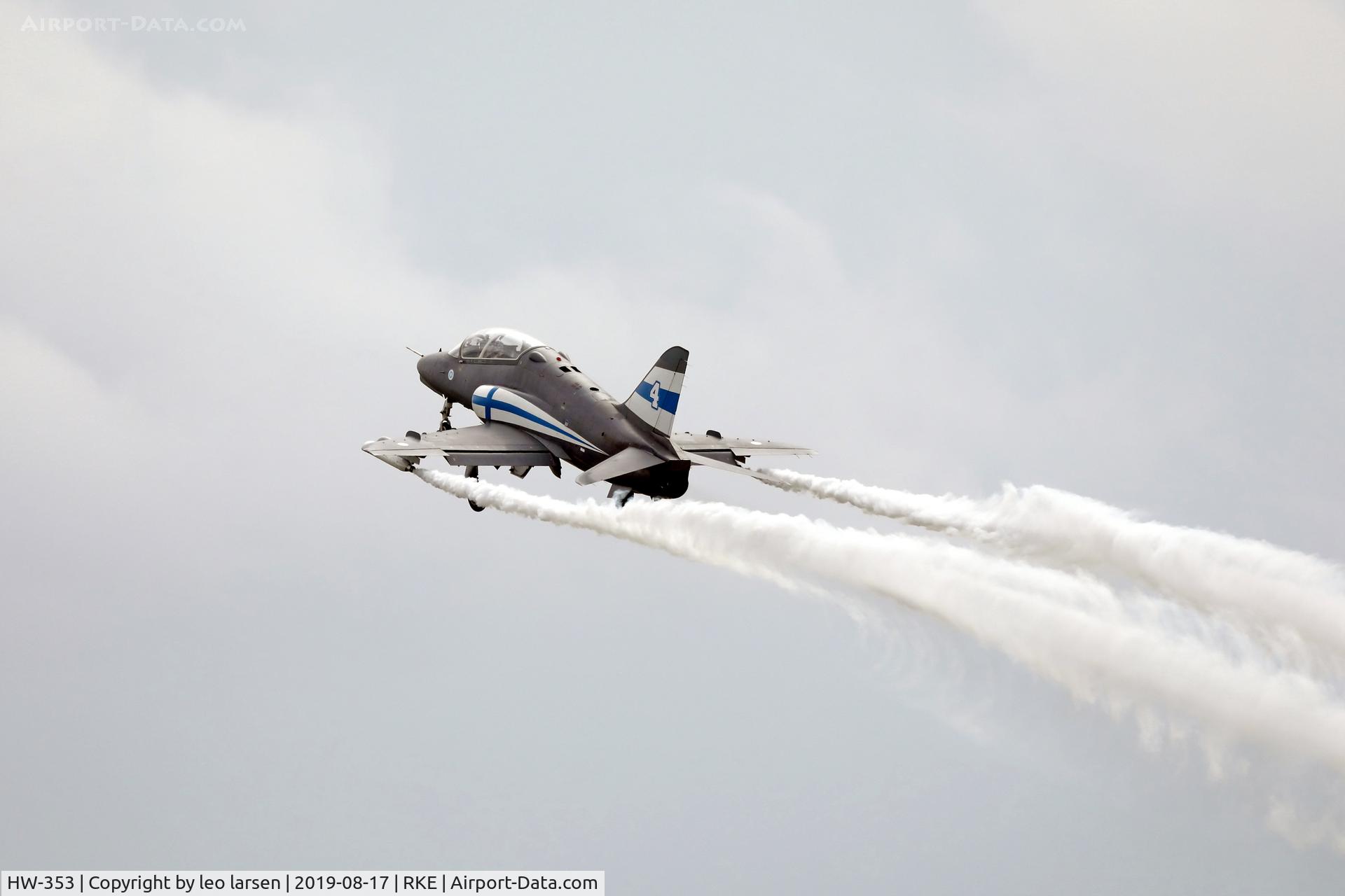 HW-353, British Aerospace Hawk Mk.51A C/N 312405, Roskilde Air Show 17.8.2019
