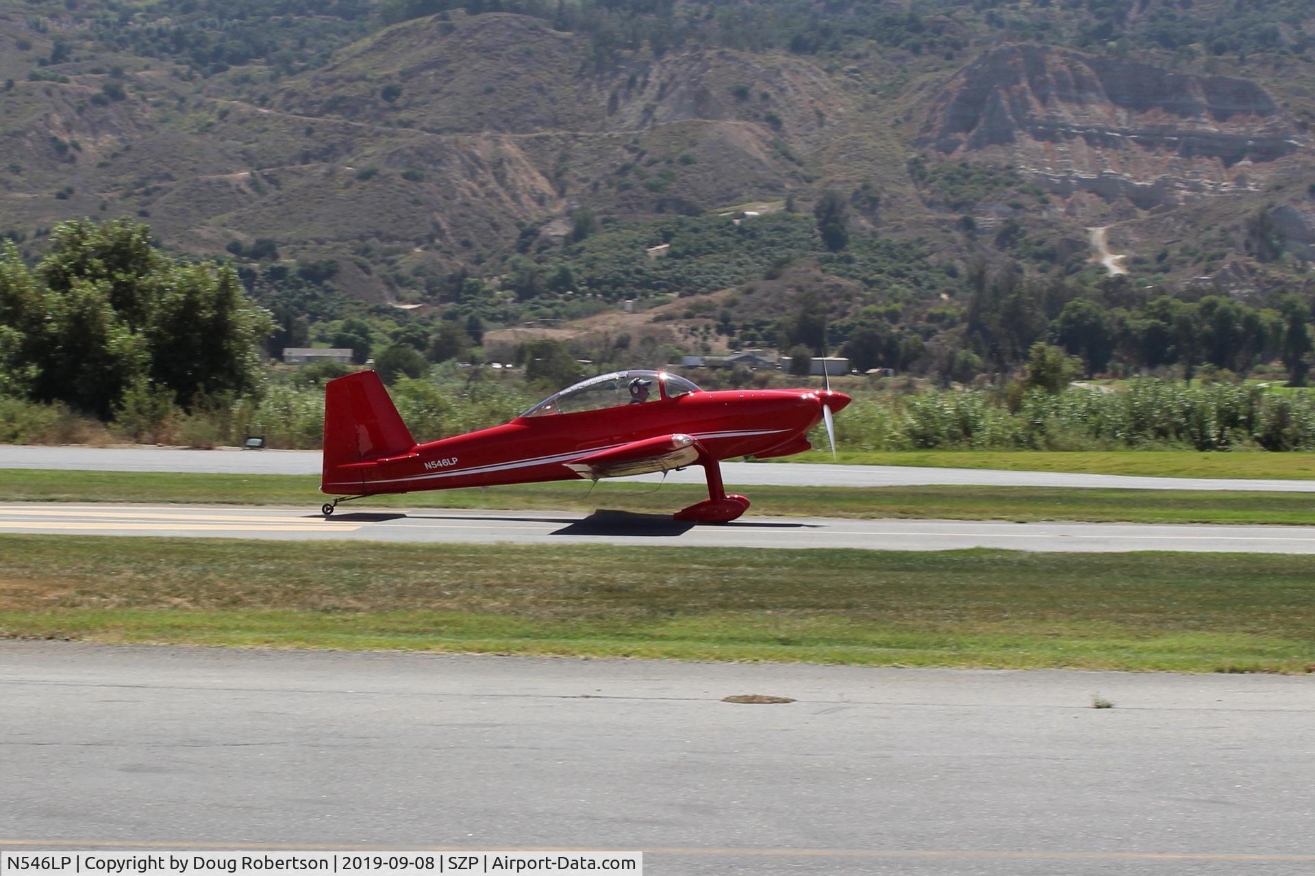 N546LP, Vans RV-8 C/N 82726, 2007 Obrien SPECIAL VANs RV-8, Lycoming IO-360 EXP 180 Hp, landing roll Rwy 22