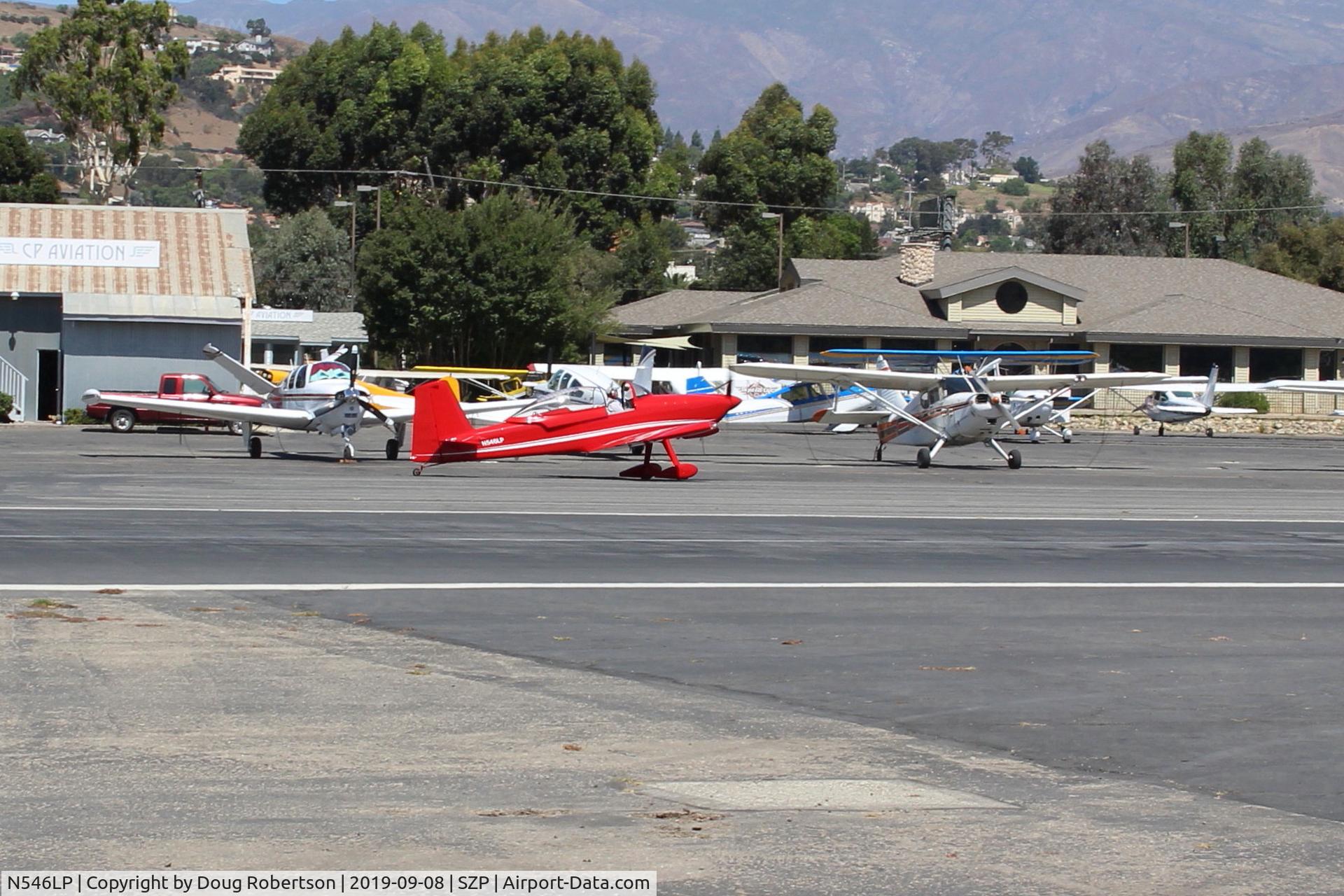 N546LP, Vans RV-8 C/N 82726, 2007 Obrien SPECIAL VANs RV-8, Lycoming IO-360 EXP 180 Hp, taxi to Rwy 22