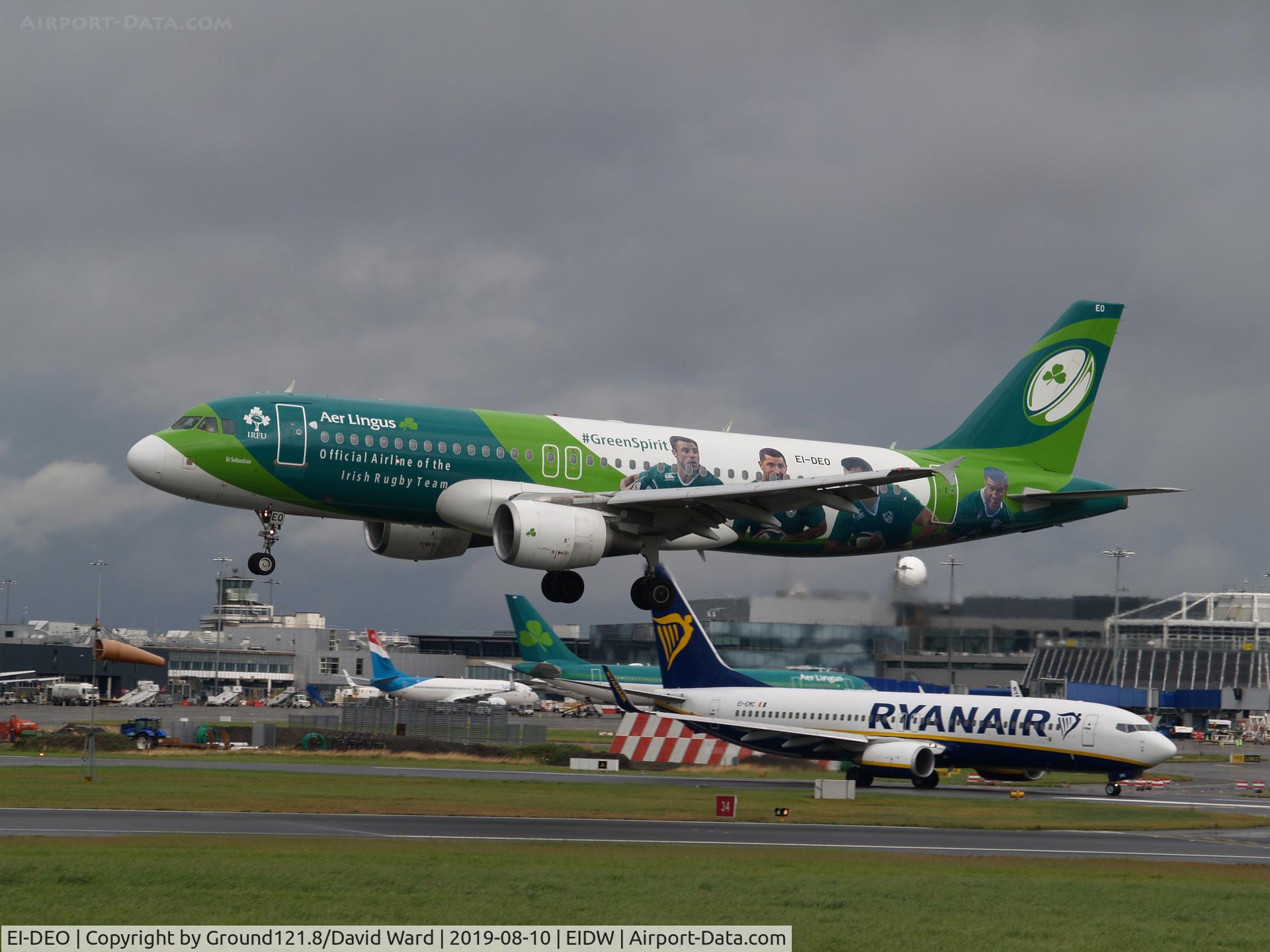 EI-DEO, 2005 Airbus A320-214 C/N 2486, Arriving Into Dublin
