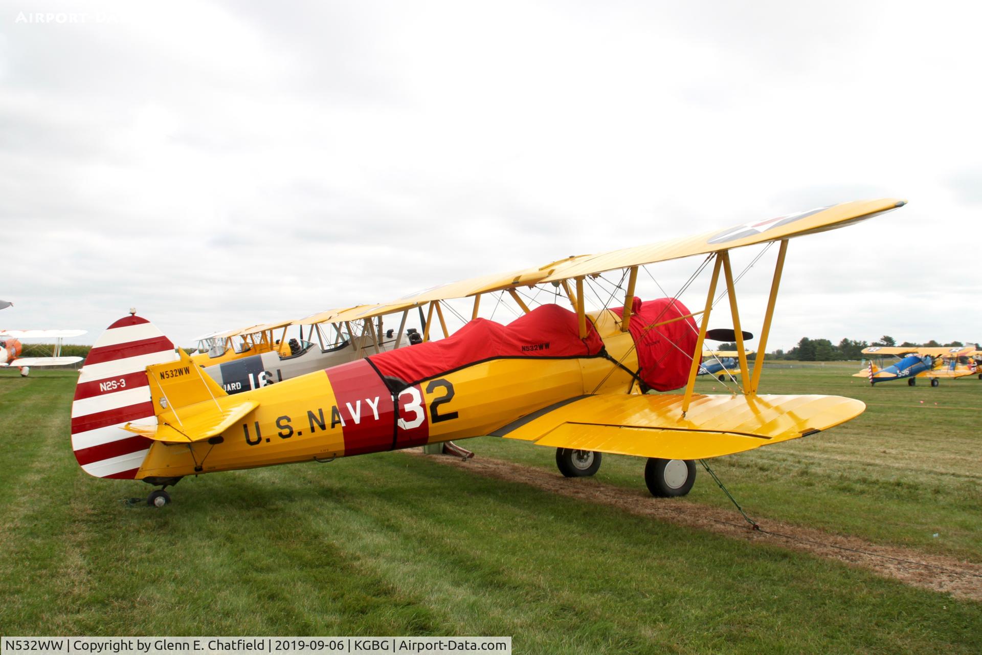 N532WW, 1941 Boeing A75N1(PT17) C/N 75-1486, PT-17 41-7927