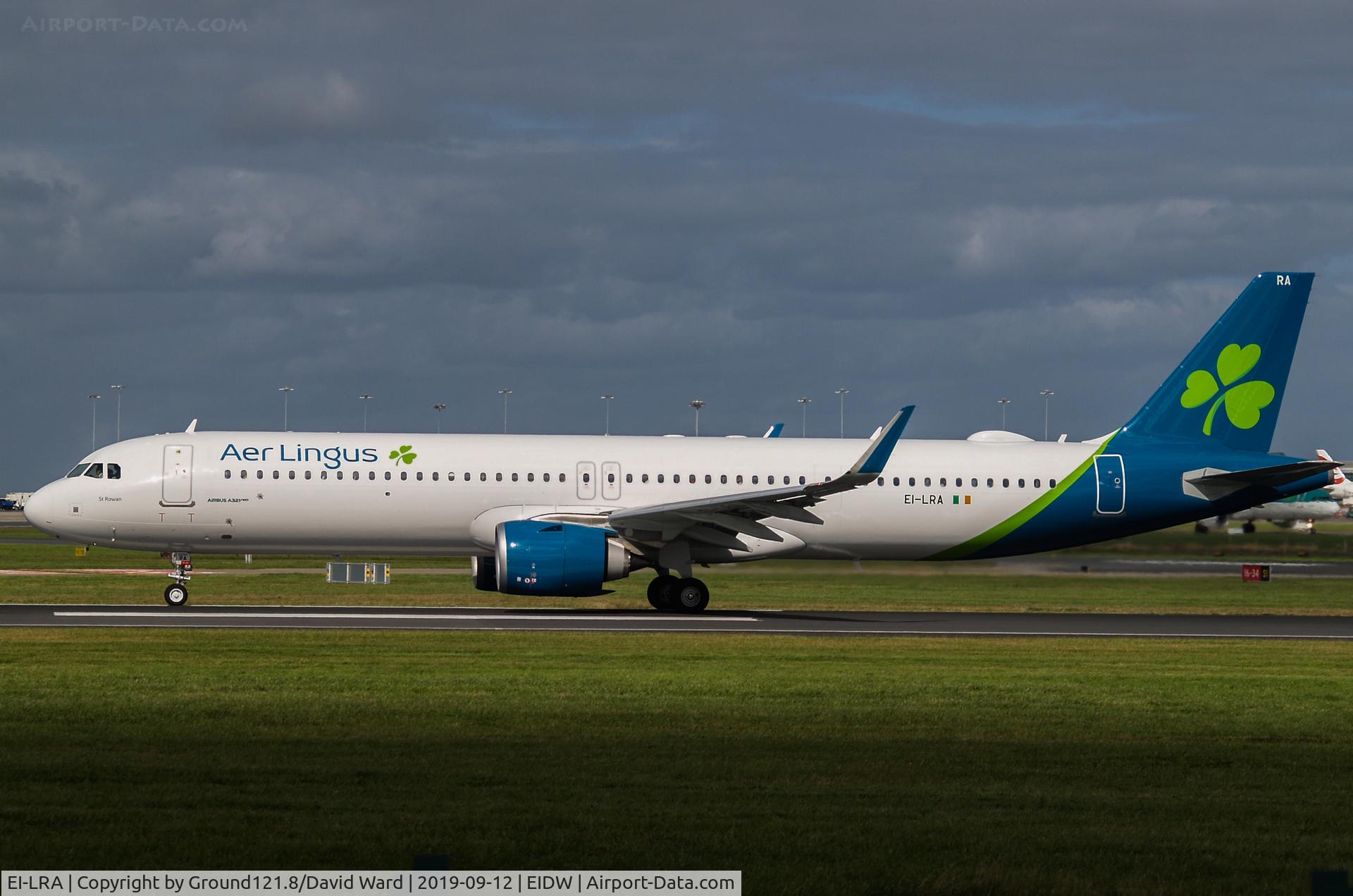 EI-LRA, 2019 Airbus A321-251NX C/N 8887, Departing From Dublin To Bradley Intl