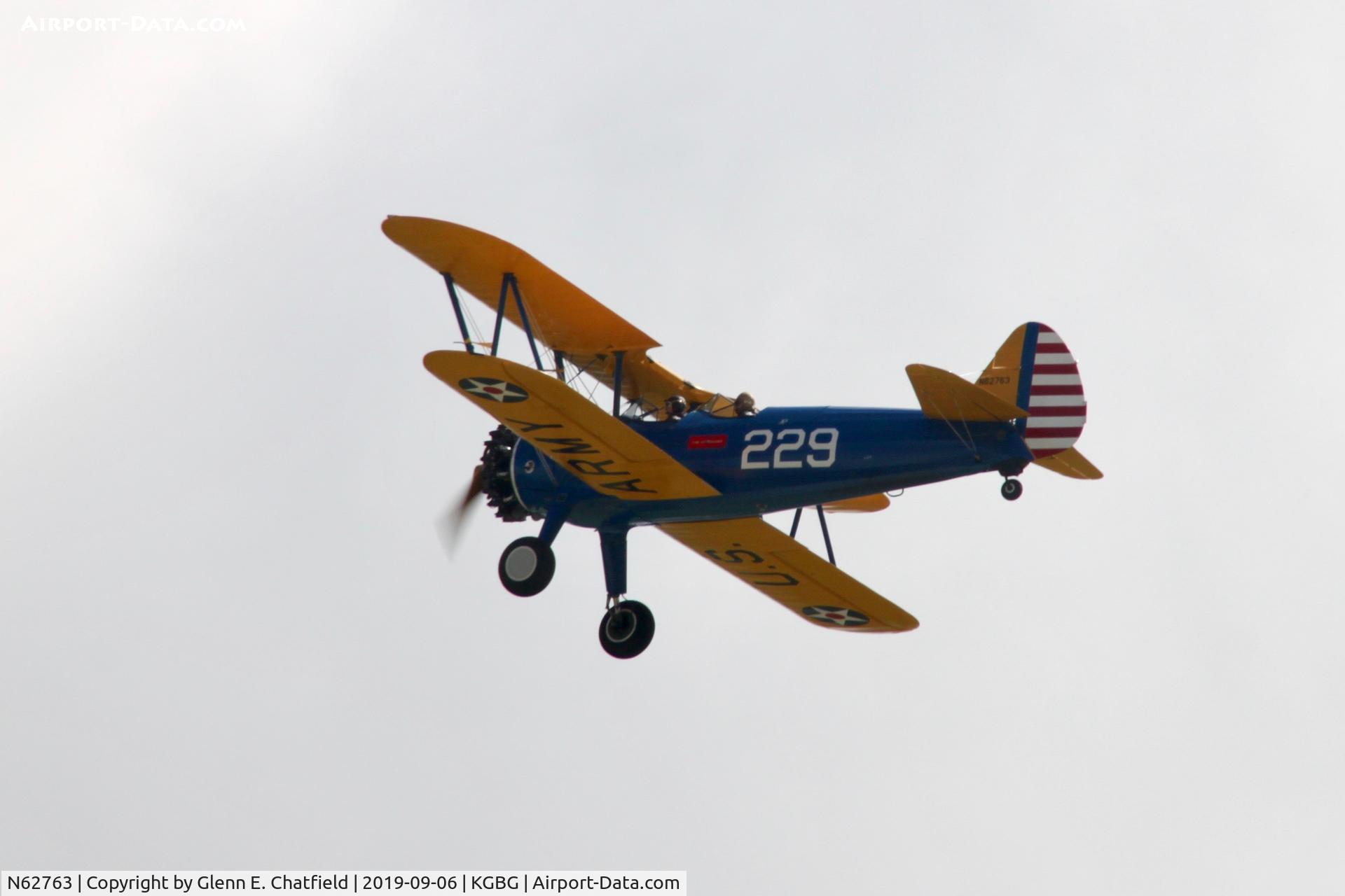 N62763, Boeing A75N1(PT17) C/N 75-2467, PT-17 41-8908