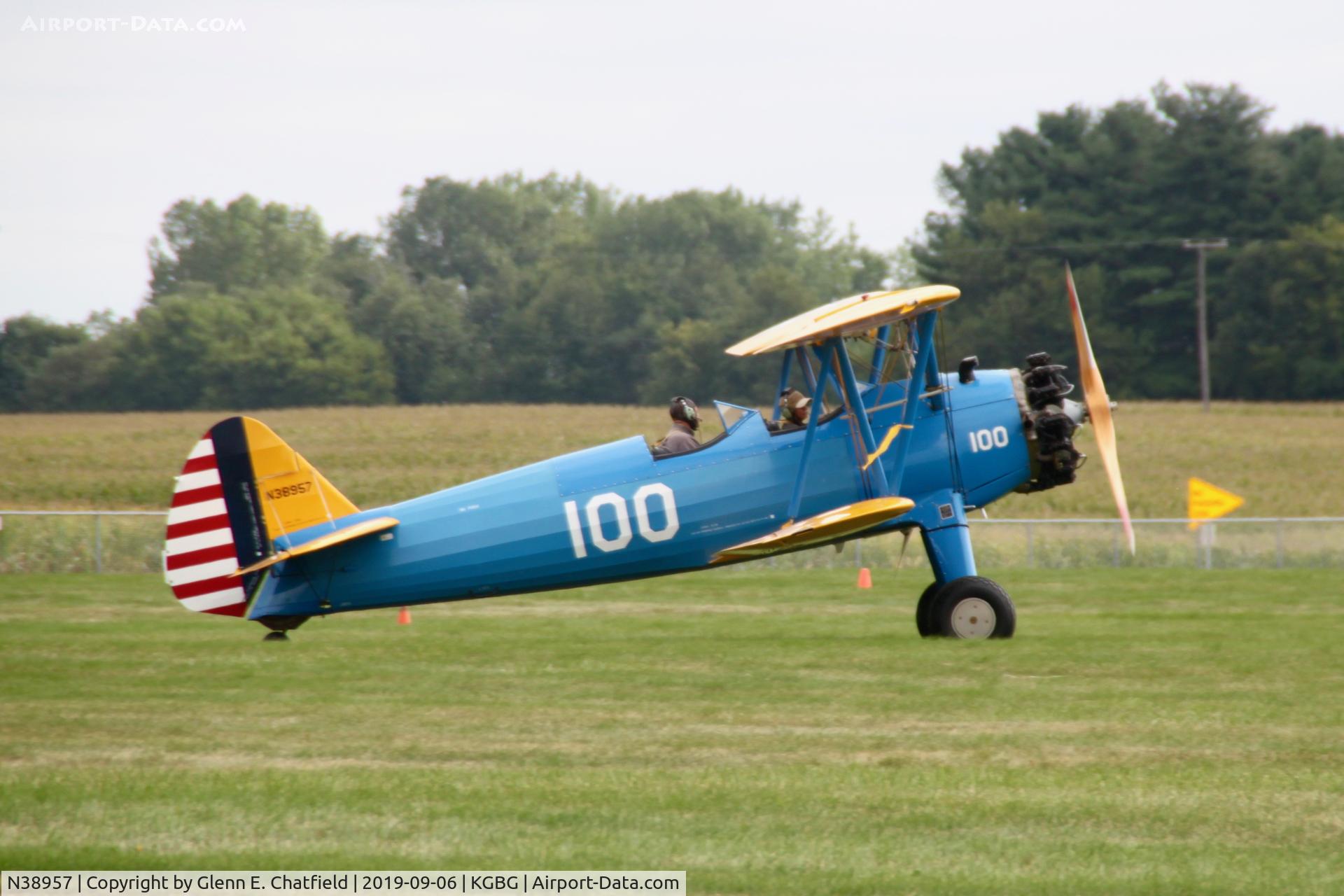 N38957, 1941 Boeing A75L300 C/N 75-2528, PT-17 41-8969