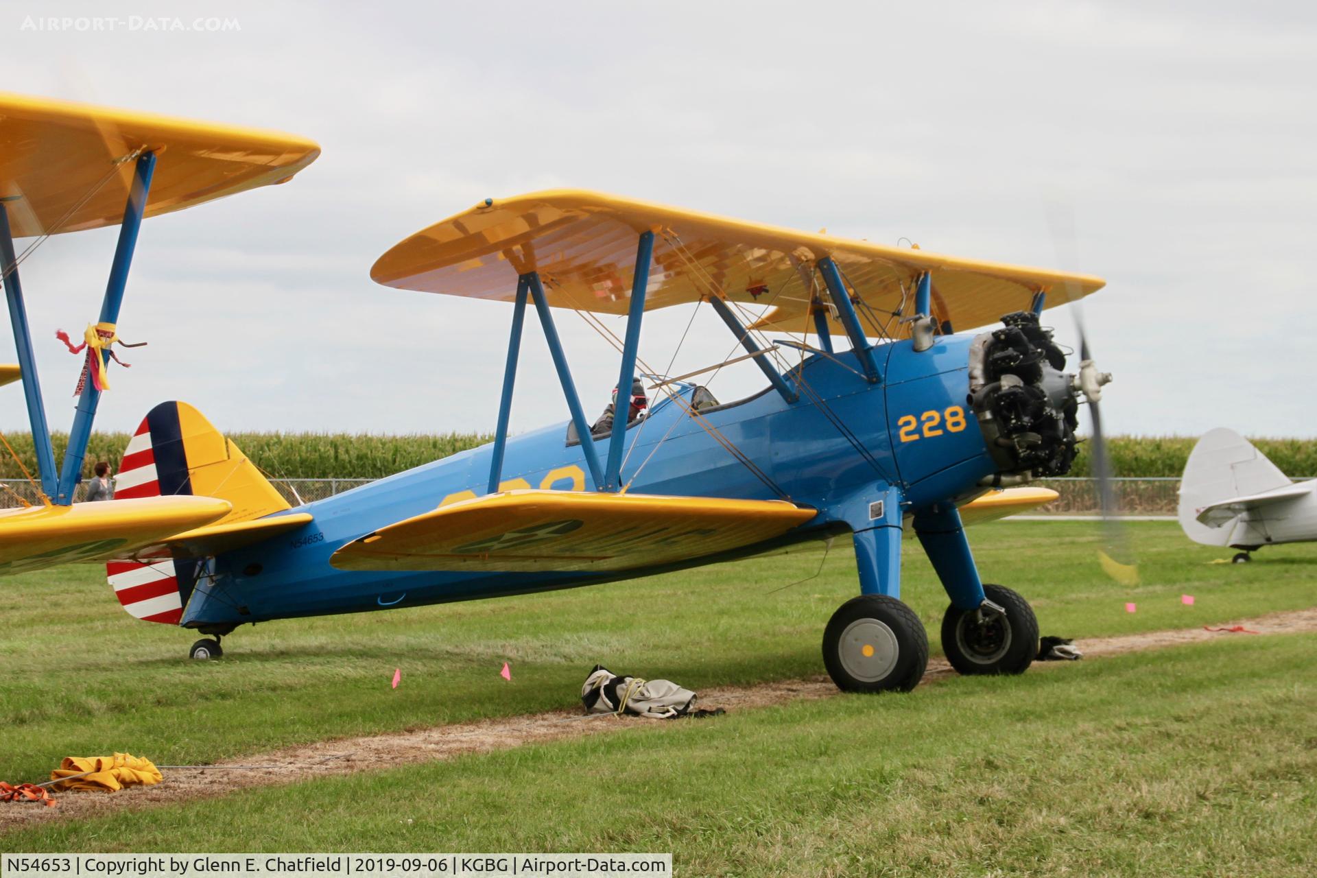 N54653, 1942 Boeing A75N1(PT17) C/N 75-4364, PT-17 42-16201