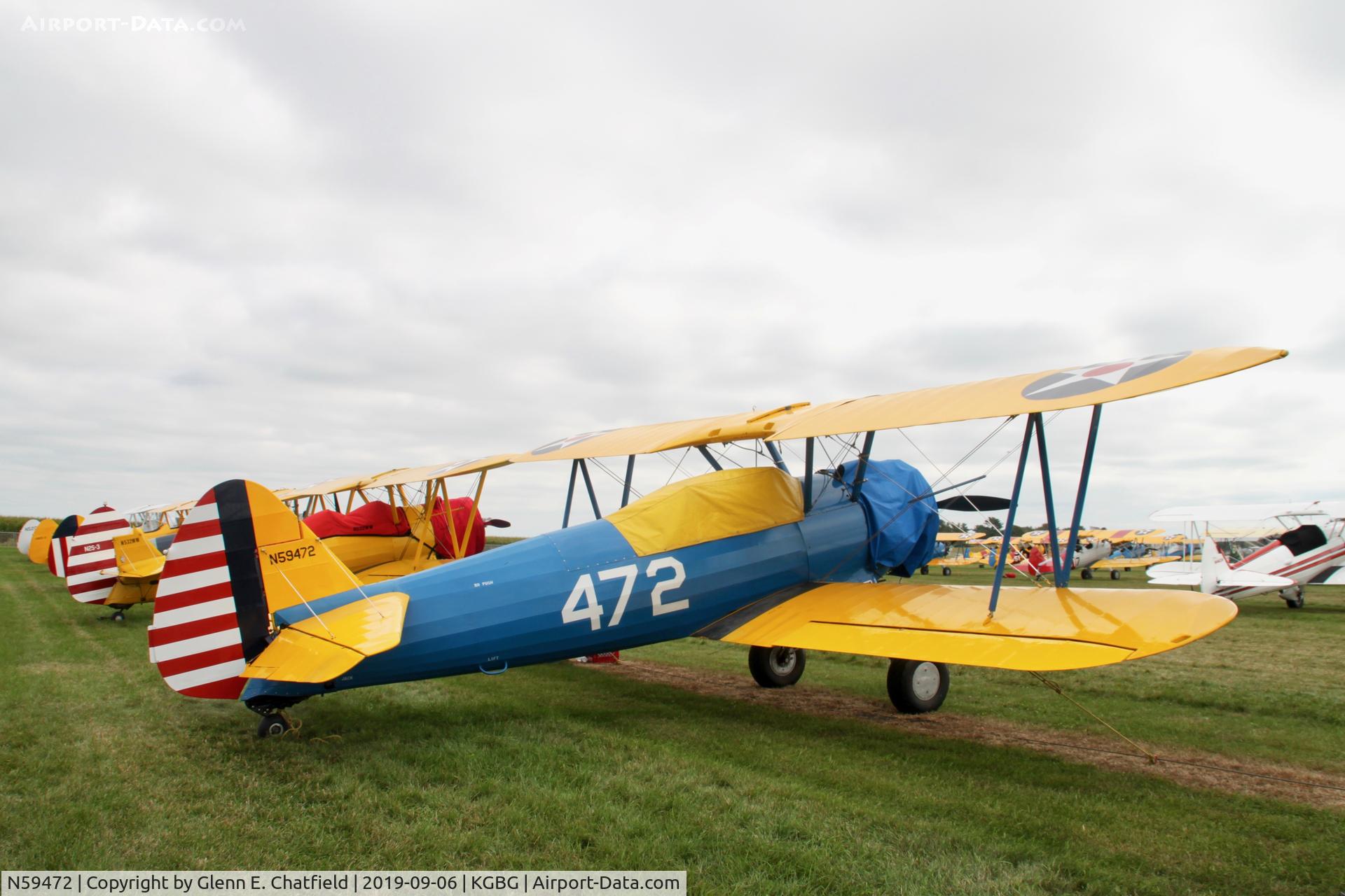 N59472, 1943 Boeing B75N1 C/N 75-4488, PT-17 42-16325