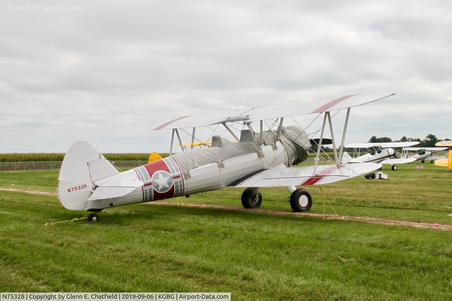 N75328, 1944 Boeing E75 C/N 75-5850, PT-13D 42-17687
